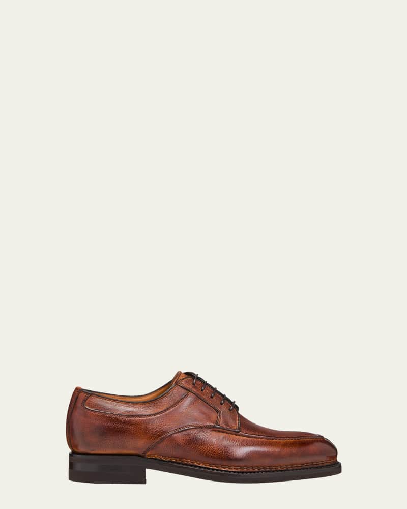 Men's Quasimodo Split-Toe Leather Derby Shoes