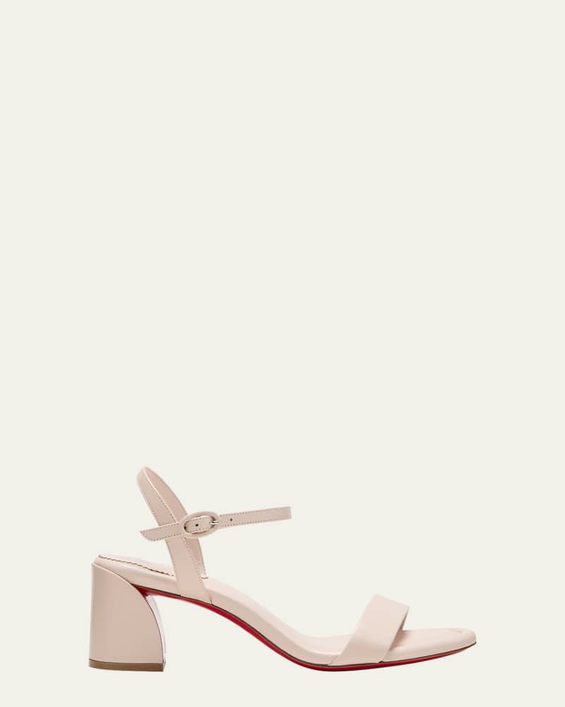 Miss Jane Red Sole Ankle-Strap Sandals