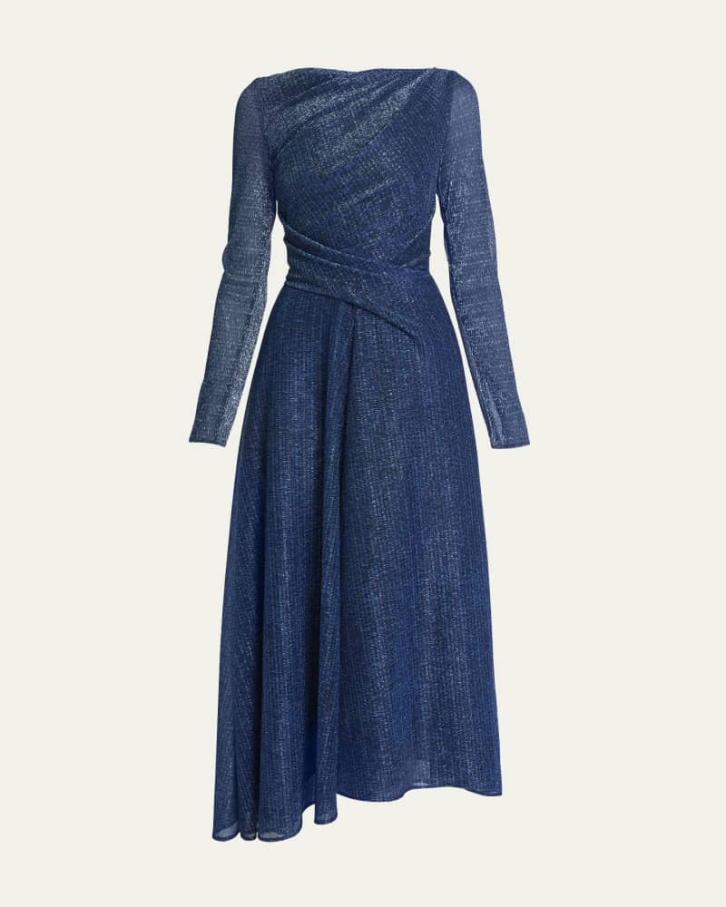 Dresses  Stretch Crepe Jumpsuit NIGHT BLUE - Talbots Womens