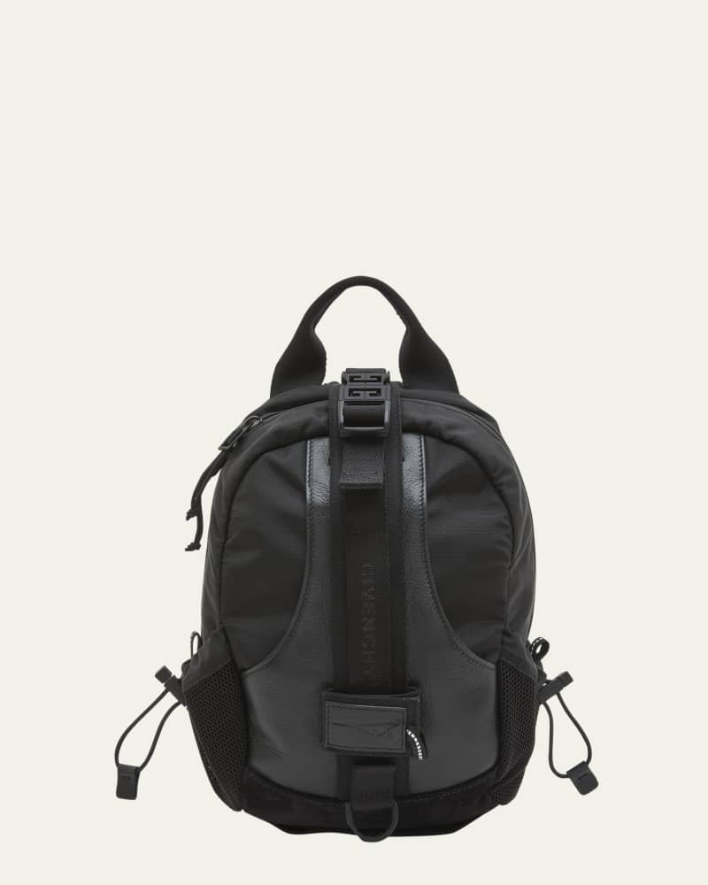 Men's G-Trail Small Backpack with Leather Detail