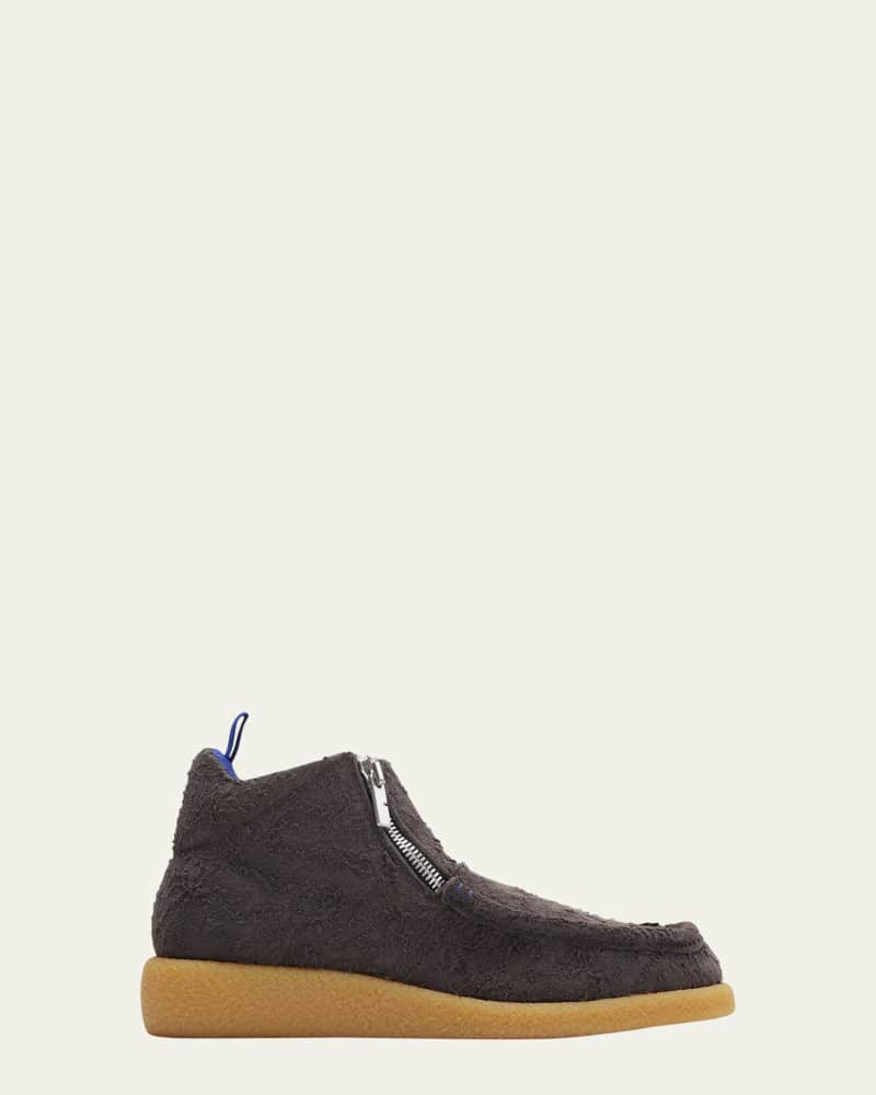 Men's Chance Textured Suede Ankle Boots