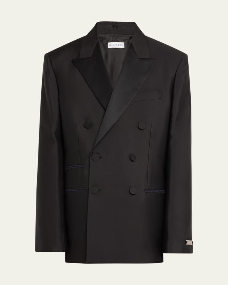 Men's Double-Breasted Tuxedo Jacket