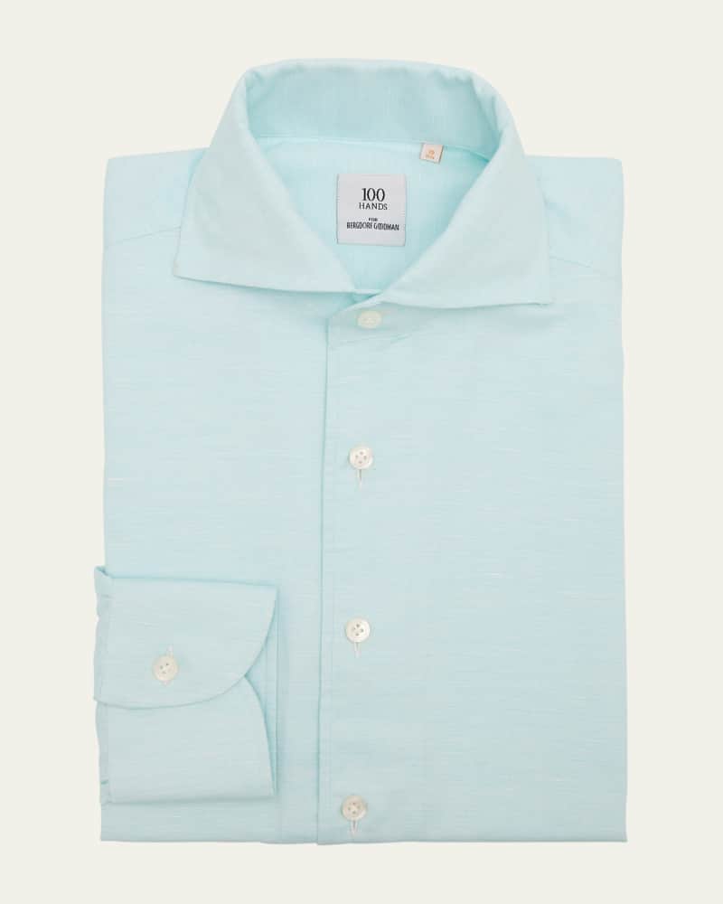 Men's Limited Edition Cotton and Linen Sport Shirt