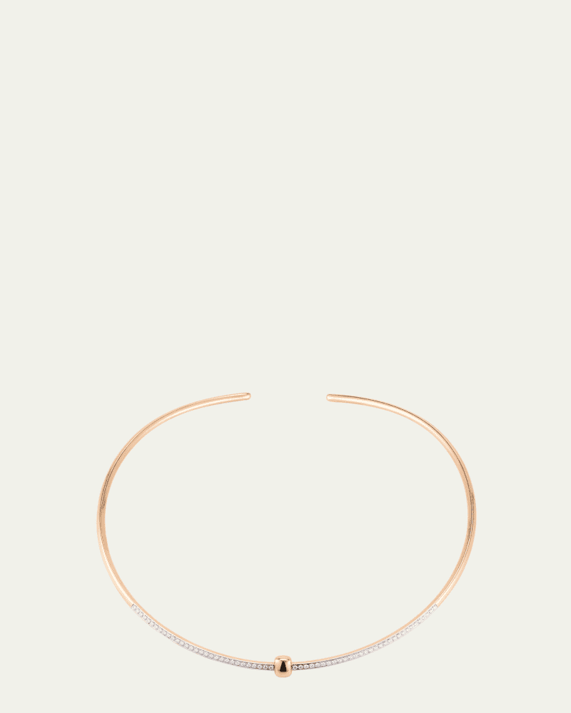 Together 18K Rose Gold Diamond Collar