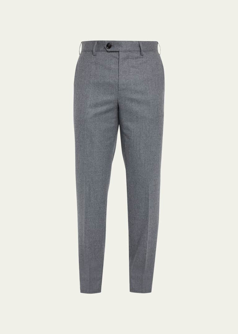 パンツ BRUNELLO CUCINELLI SS25 DYED PANTS (MA176P5994 C8690) Brunello Cucinelli Men's Dyed Flat-Front Pants - Bergdorf