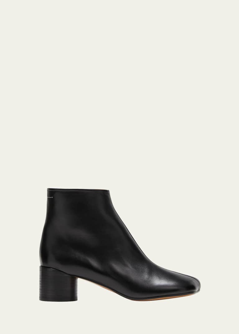 Calf Leather Slipper Clogs