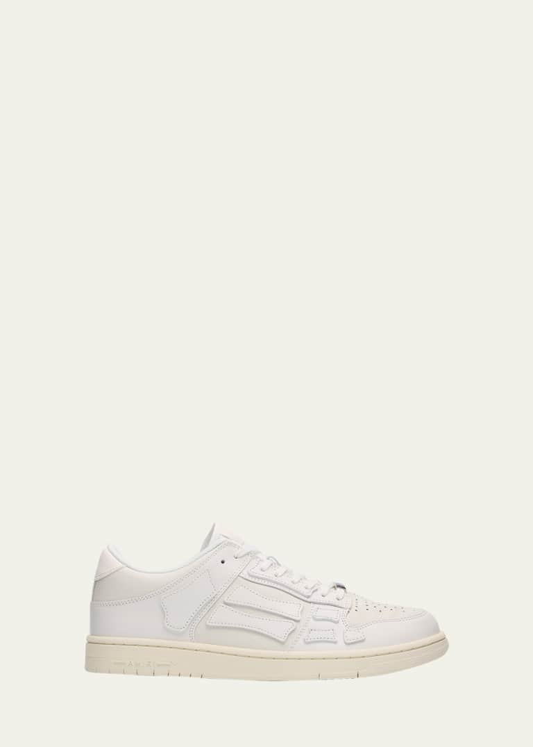 Men's MA-1 Leather & Mesh Low-Top Sneakers