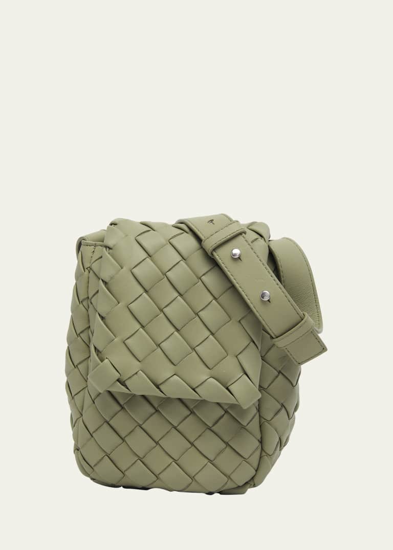Bottega Veneta Men's Intrecciato Medium Crossbody Bag