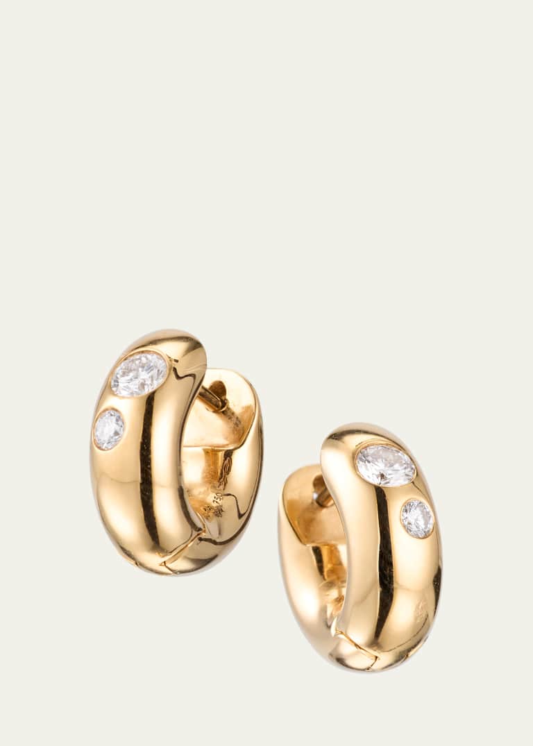 Alfa Diamond Stud Earrings