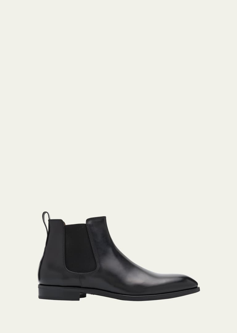 ブーツ SANTONI EASY CHELSEA BOOTS IN POLISHED LEATHER Santoni Easy On Chelsea Boots | Saks Fifth Avenue