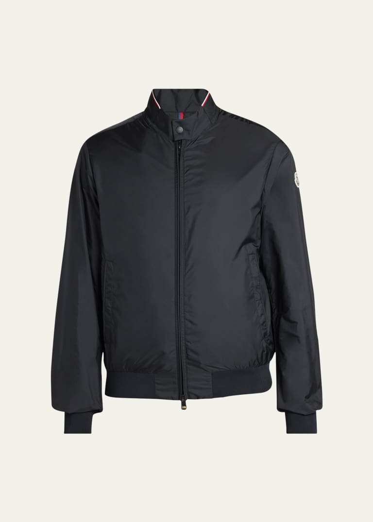 Moncler Men's Chinon Ribbed Full-Zip Jacket - Bergdorf Goodman