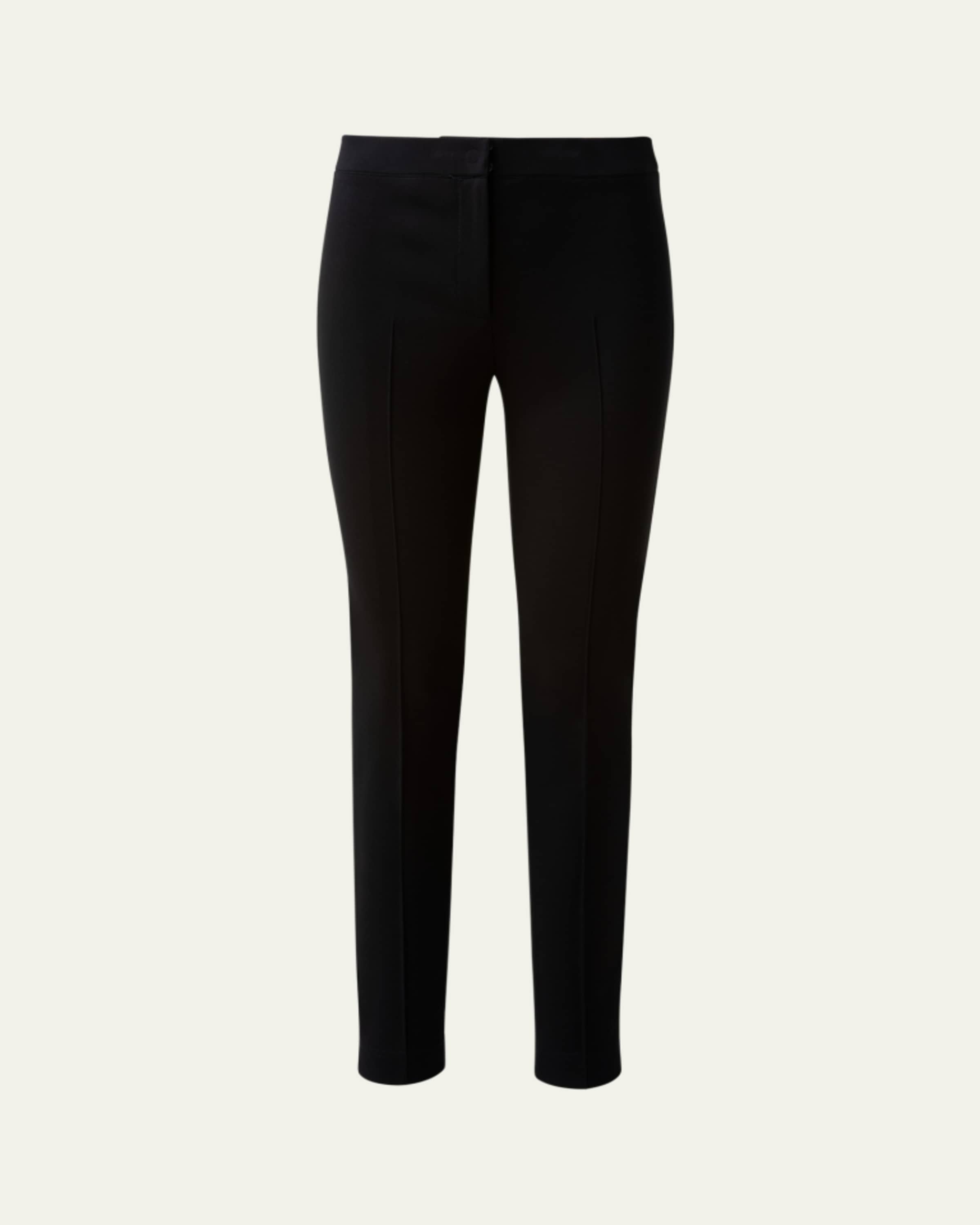 THE ROW Woolworth Mid-Rise Ankle Leggings - Bergdorf Goodman
