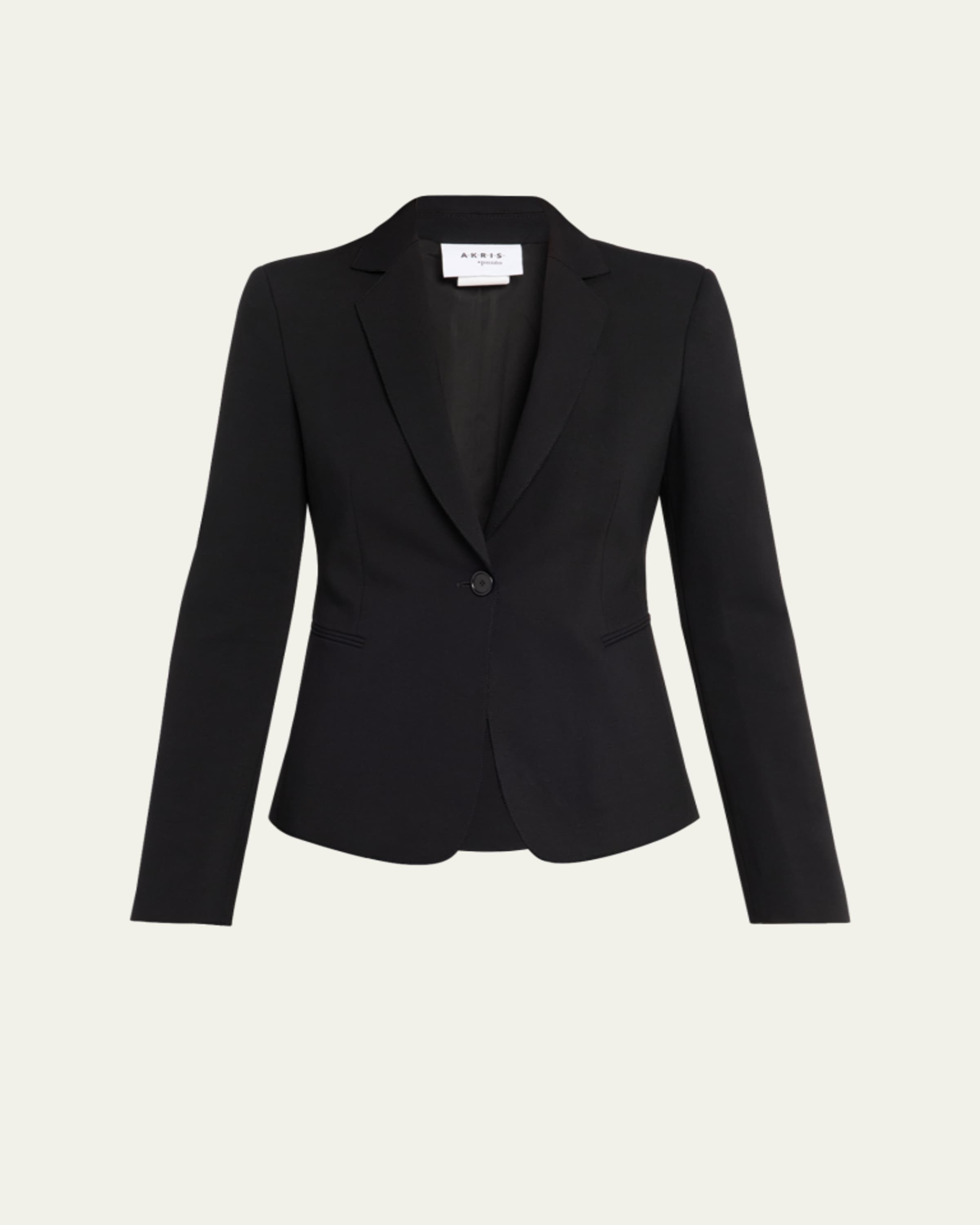 Akris punto Polka-Dot Single-Breasted Jacket - Bergdorf Goodman