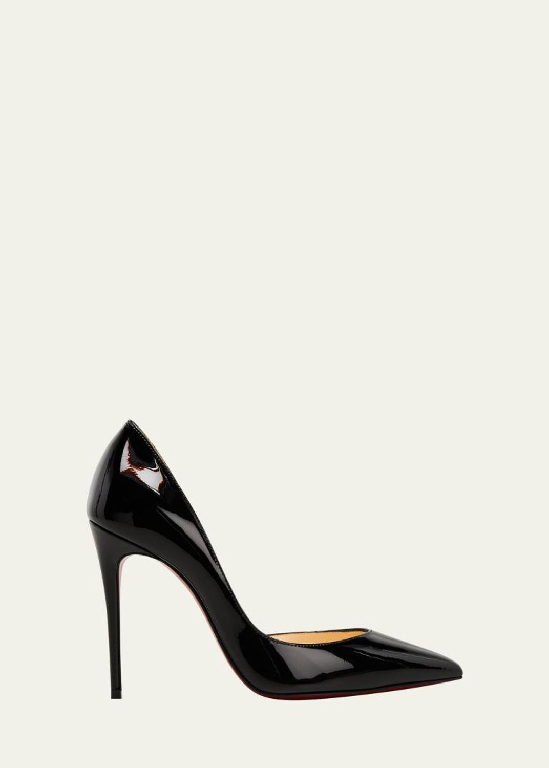 Christian Louboutin 100mm Fannylove Patent Leather Pumps