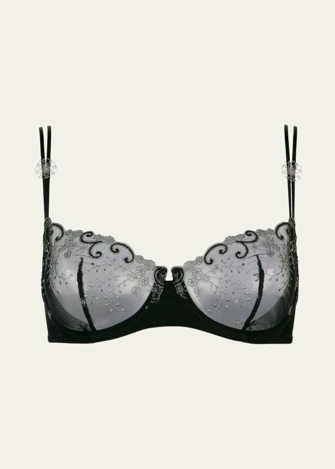 Simone Pérèle Karma Demi-Cup Convertible Lace Bra - Bergdorf Goodman
