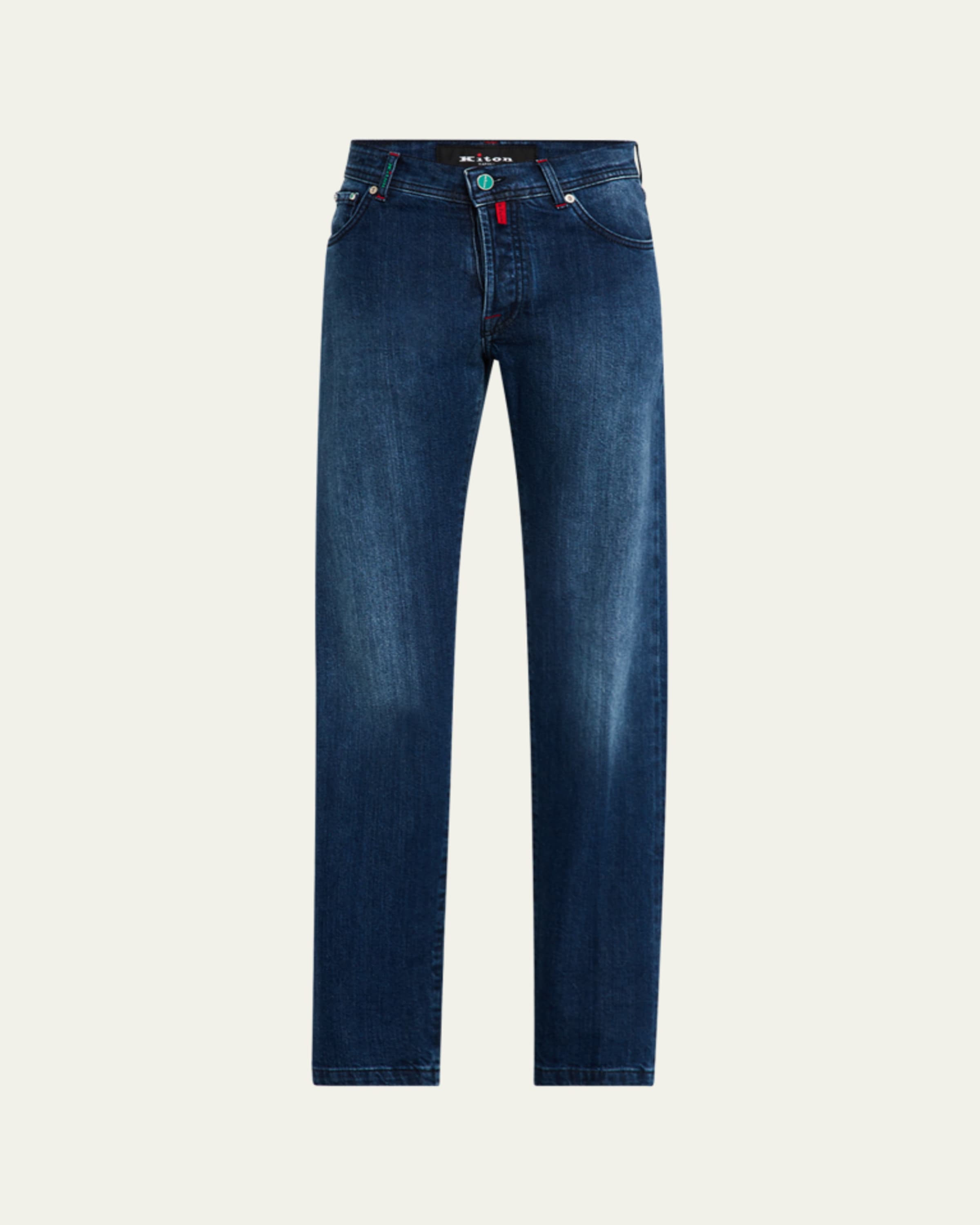 Brioni Men's 5-Pocket Denim Jeans - Bergdorf Goodman