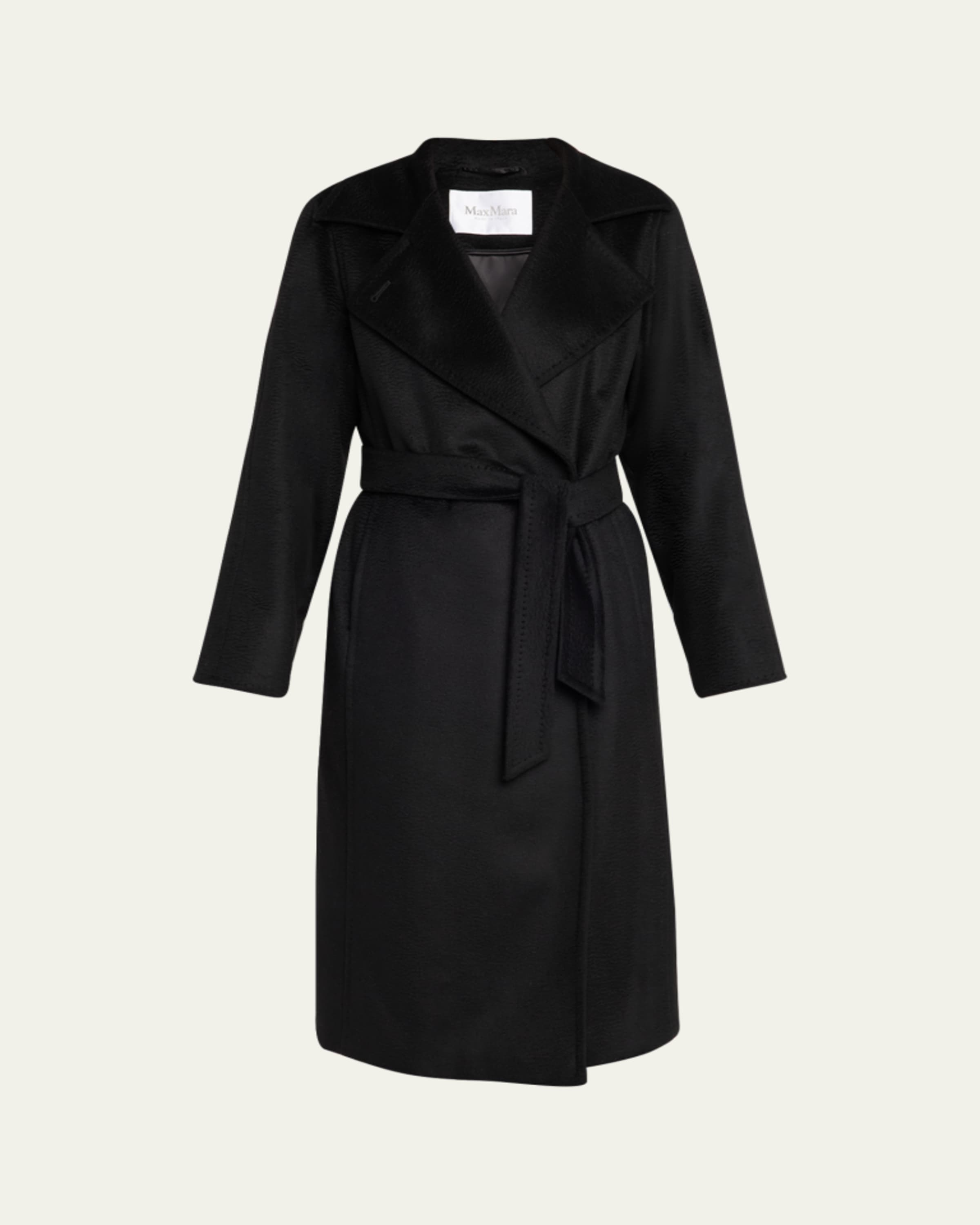 Max Mara Madame Belted Wool/Cashmere Coat - Bergdorf Goodman