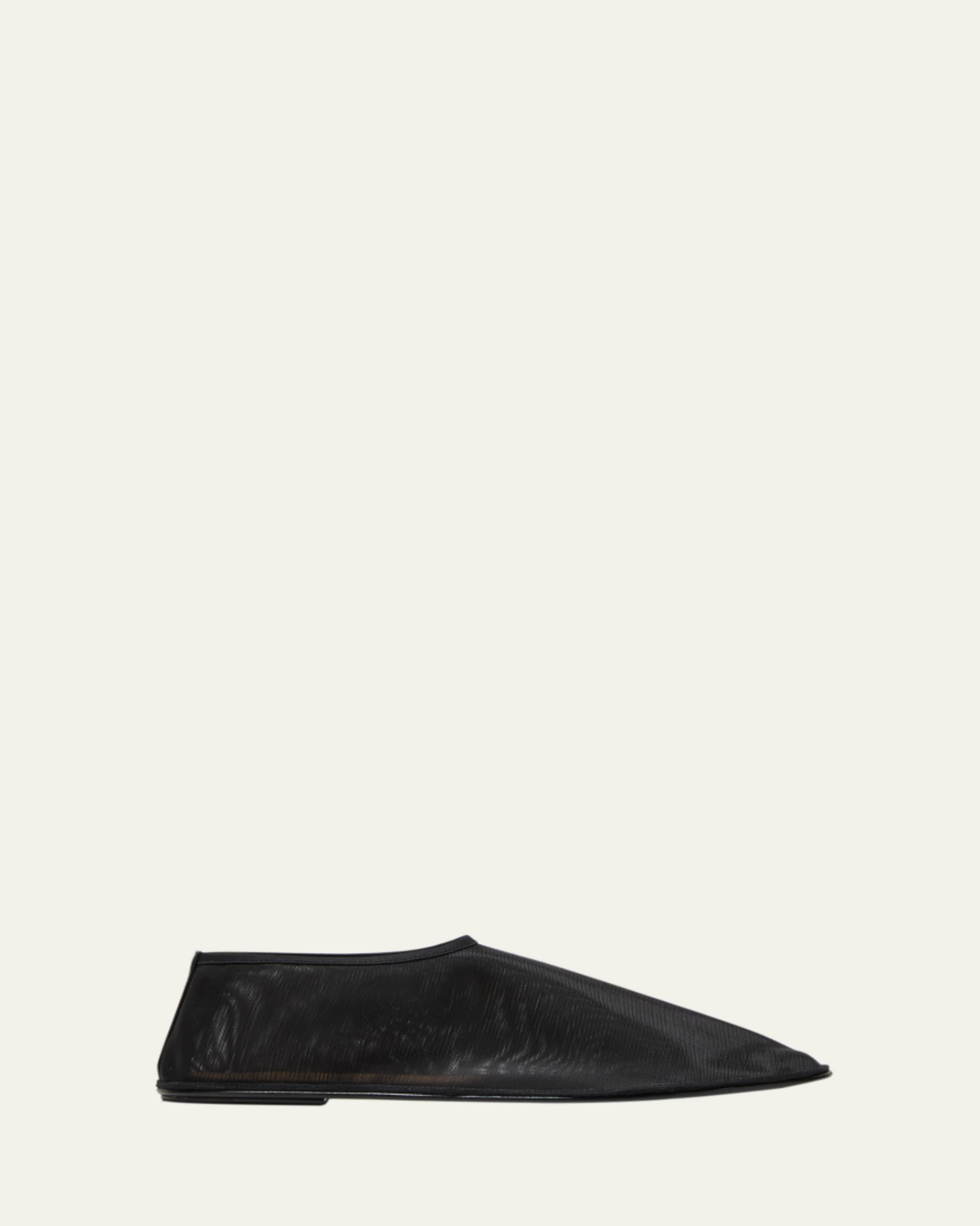 THE ROW Ava Mary Jane Ballerina Flats - Bergdorf Goodman
