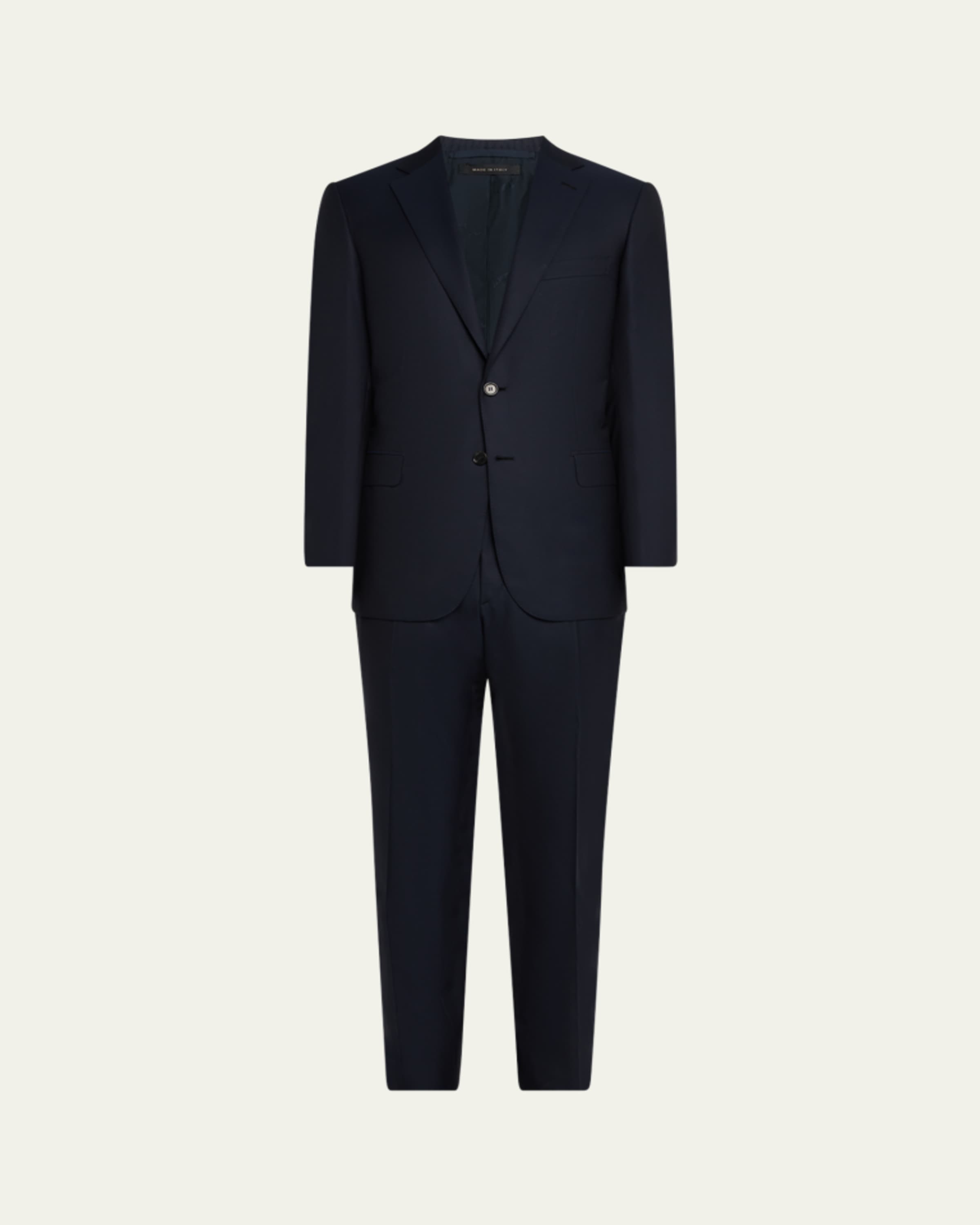 Brioni Men's Brunico Essential Virgin Wool Two-Piece Suit