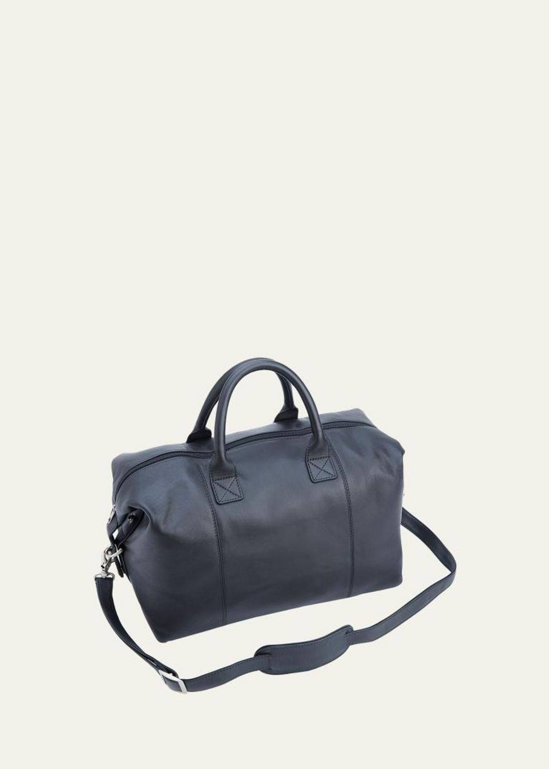 ROYCE New York Monogrammed Leather Weekender Duffel Bag, Personalized ...