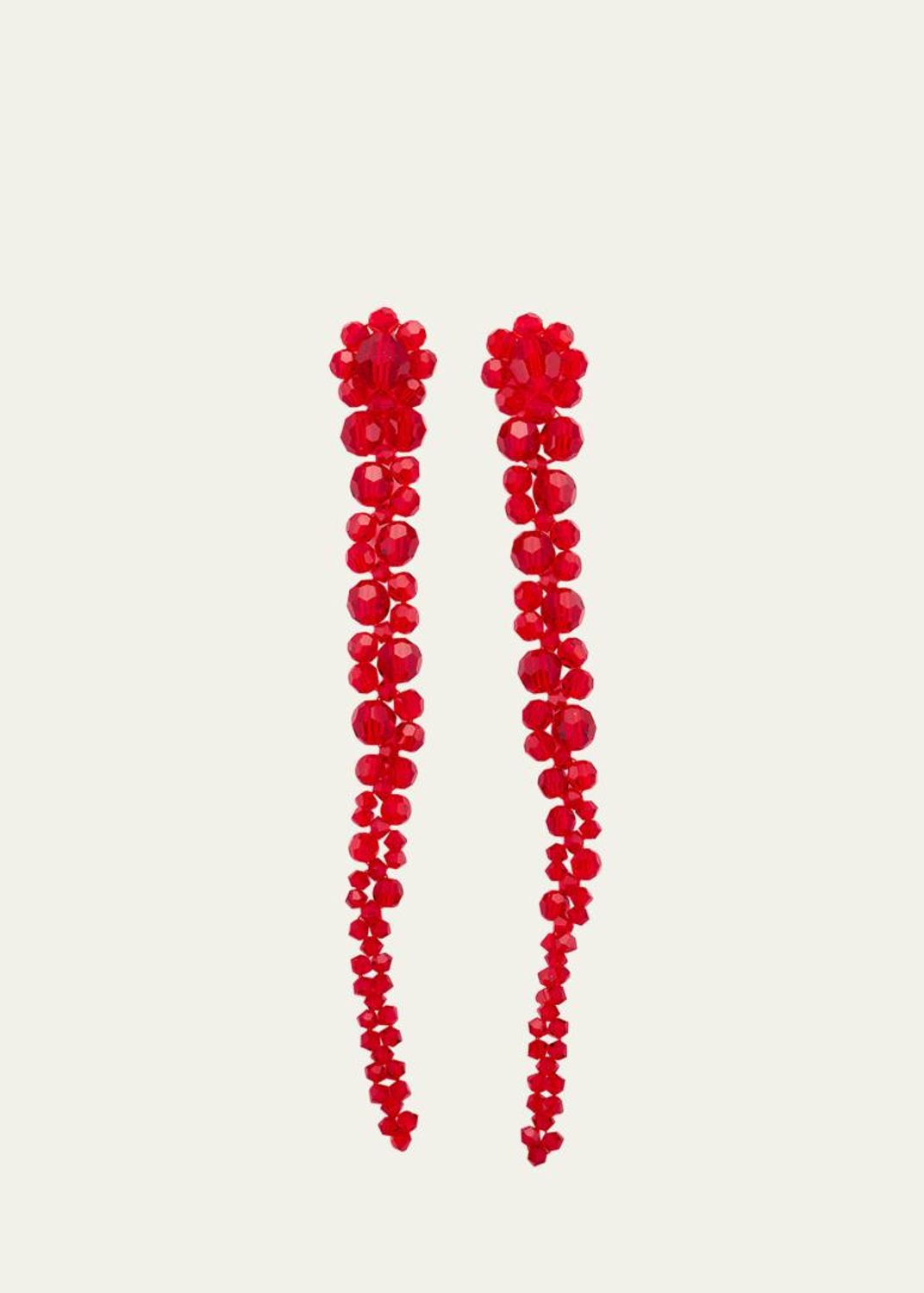 Simone Rocha Pearly Cluster Drop Earrings - Bergdorf Goodman