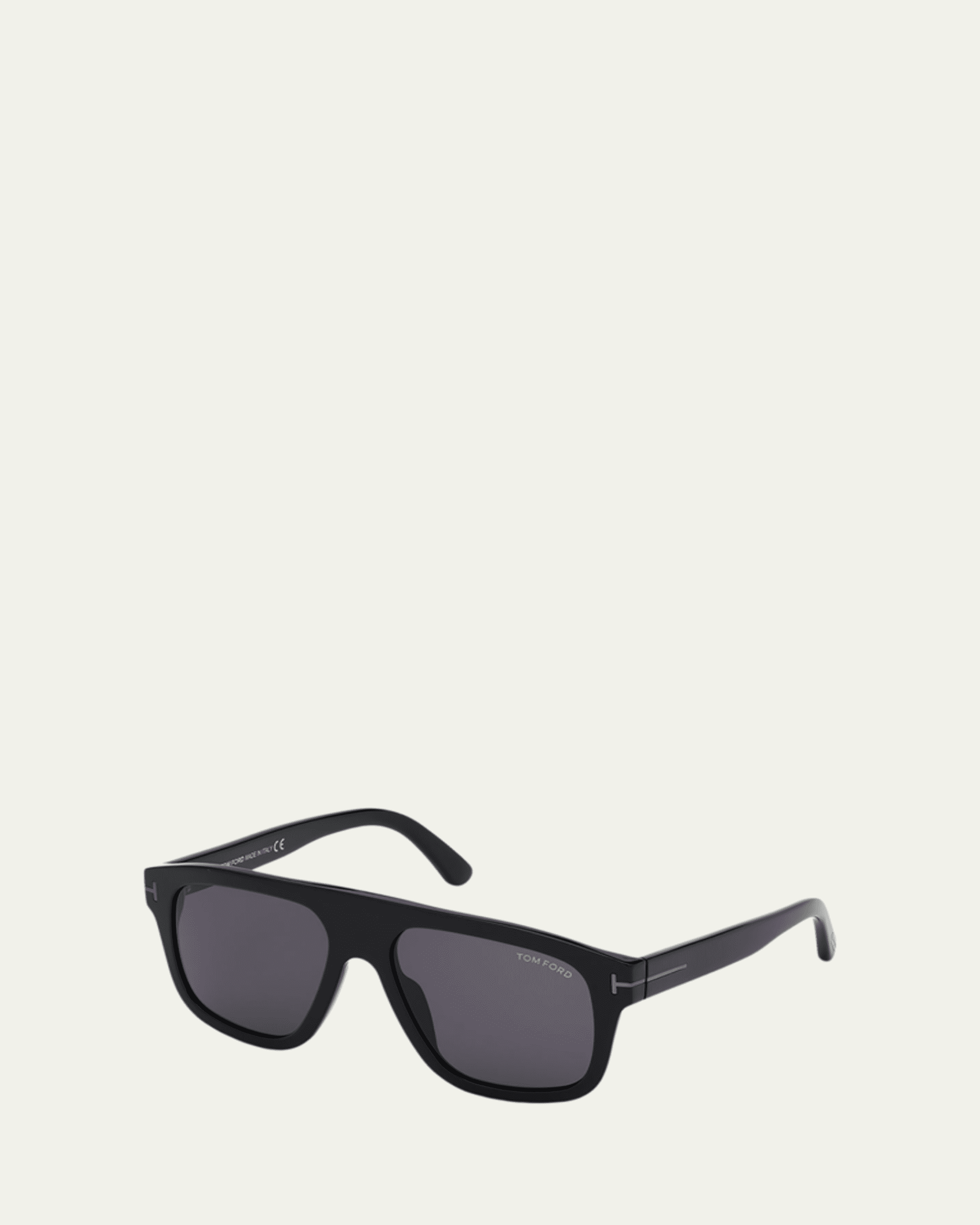 TOM FORD Eric Rectangular Havana Sunglasses - Bergdorf Goodman