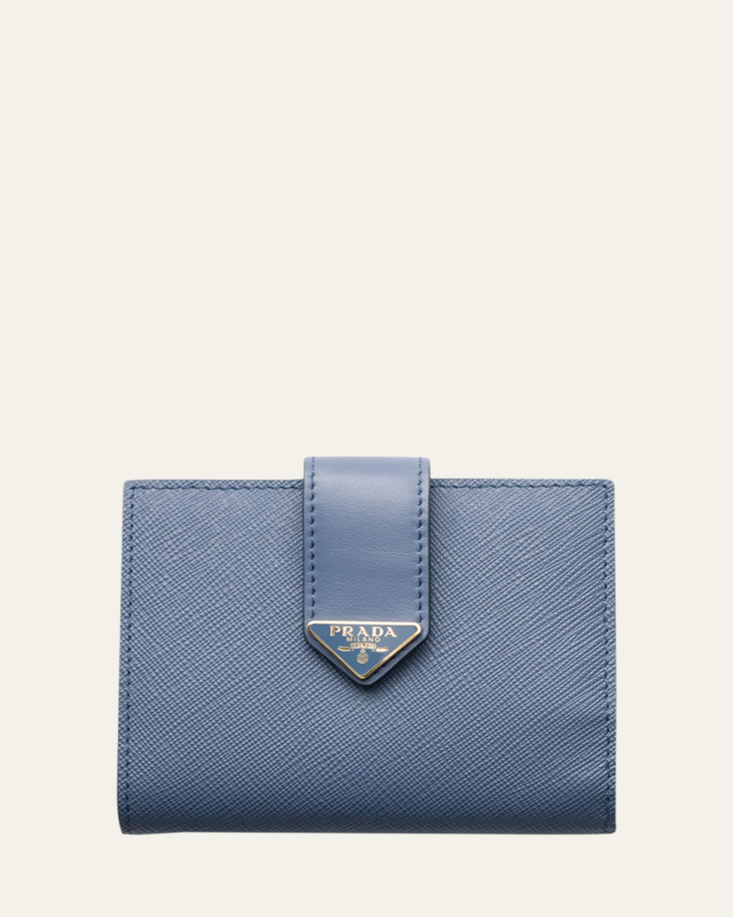 Prada Small Saffiano Leather Trifold Wallet - Bergdorf Goodman