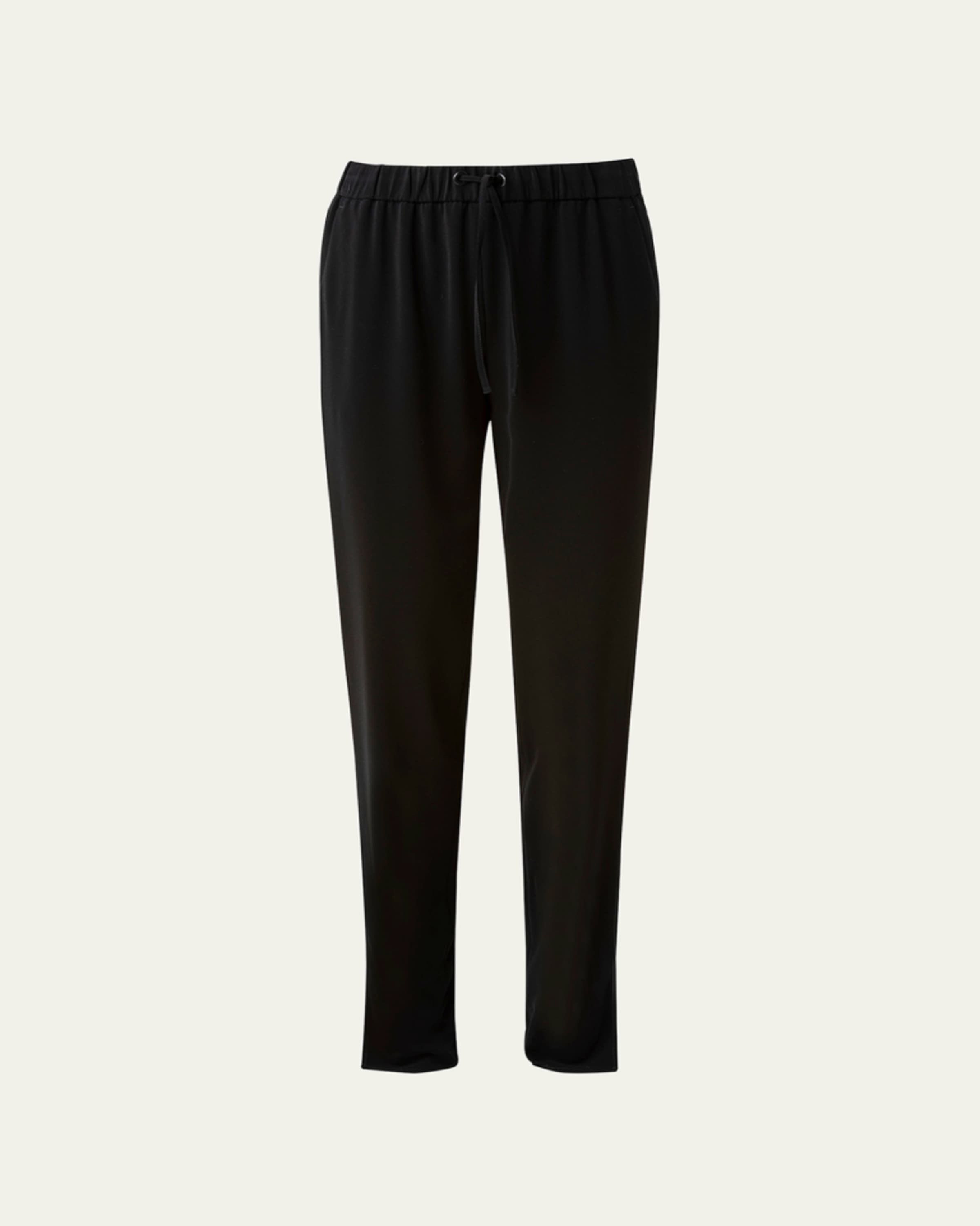 THE ROW Woolworth Mid-Rise Ankle Leggings - Bergdorf Goodman
