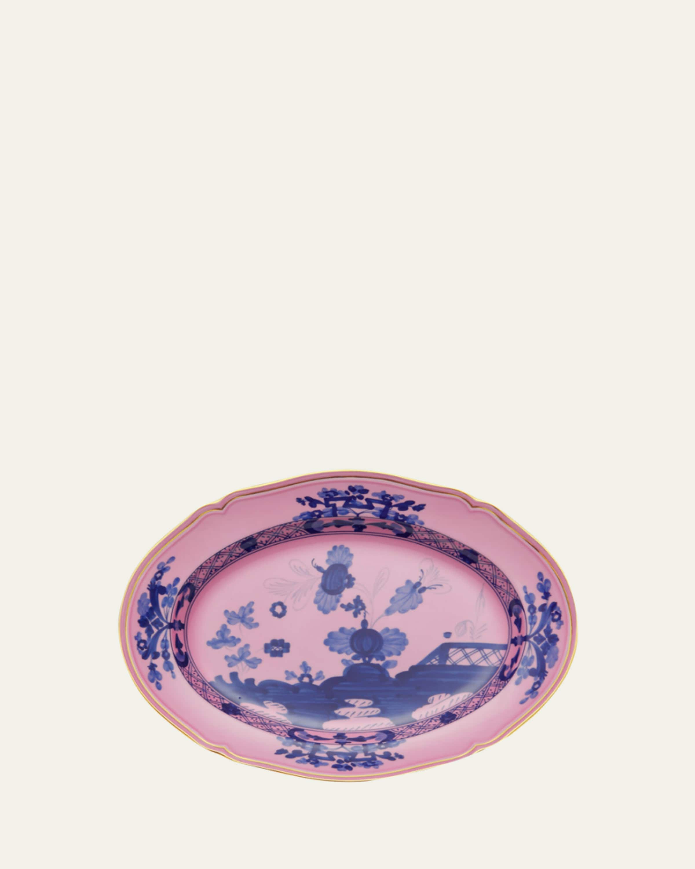 GINORI 1735 Oriente Italiano Oval Platter, Porpora - Bergdorf Goodman