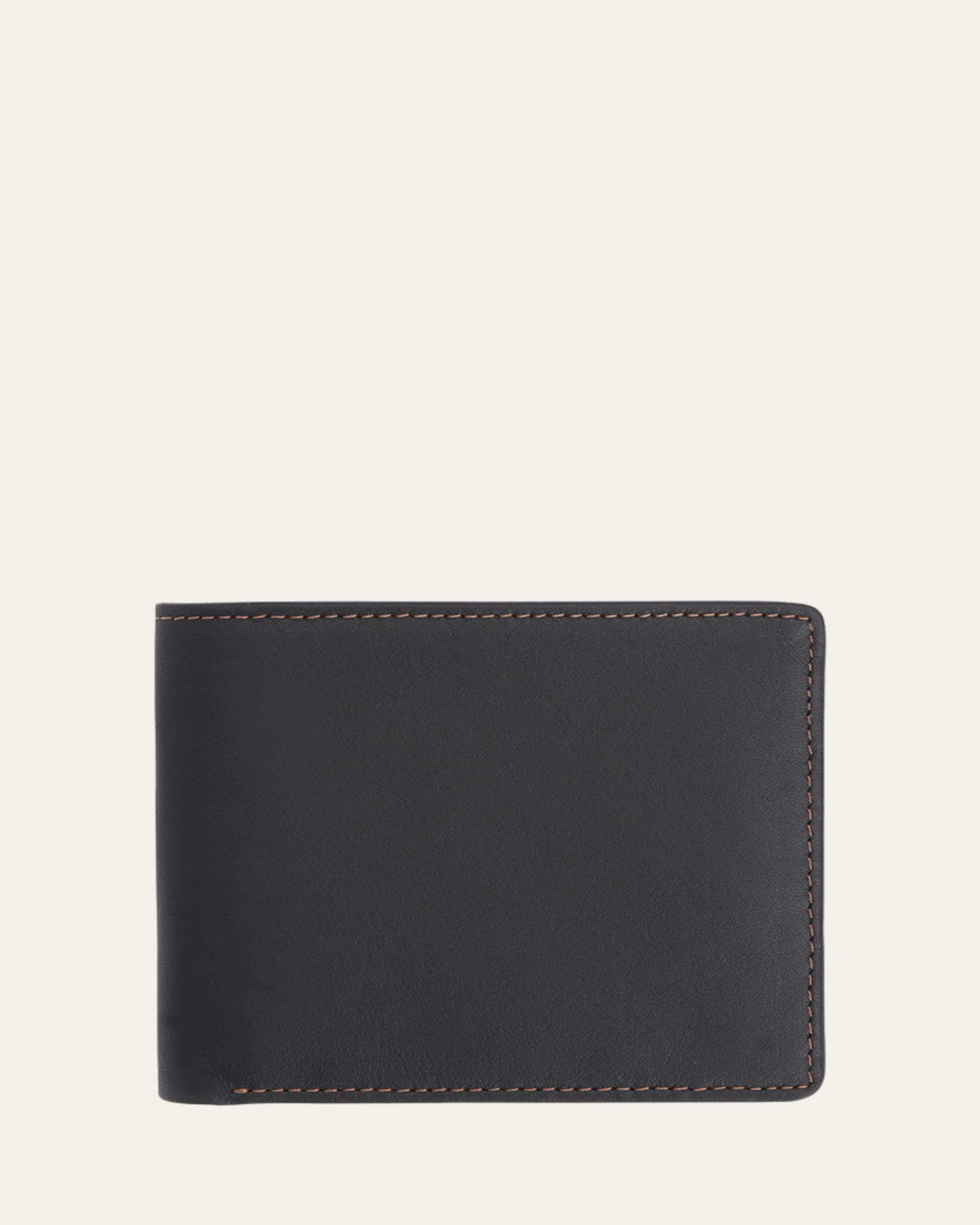Personalized Leather Trifold Wallet