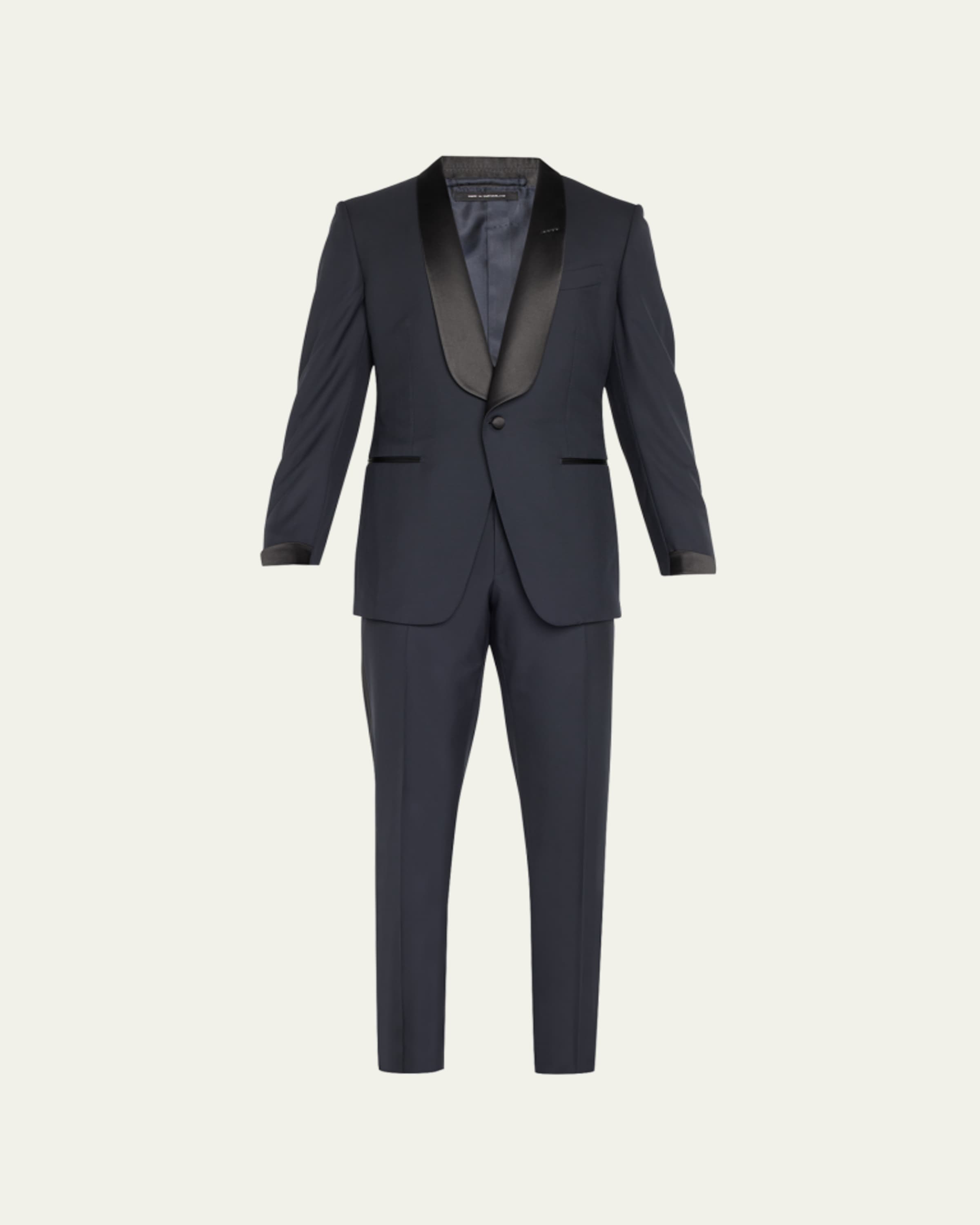 Giorgio Armani Men's Wool Satin-Lapel Two-Piece Tuxedo Set