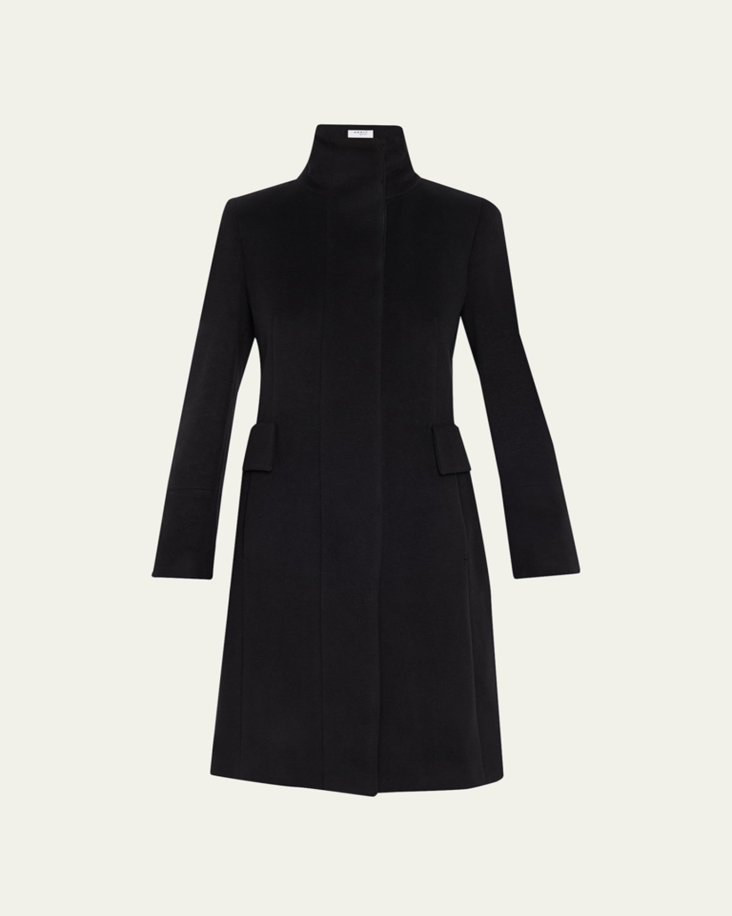 Akris punto Duffle Reversible Hooded Coat - Bergdorf Goodman