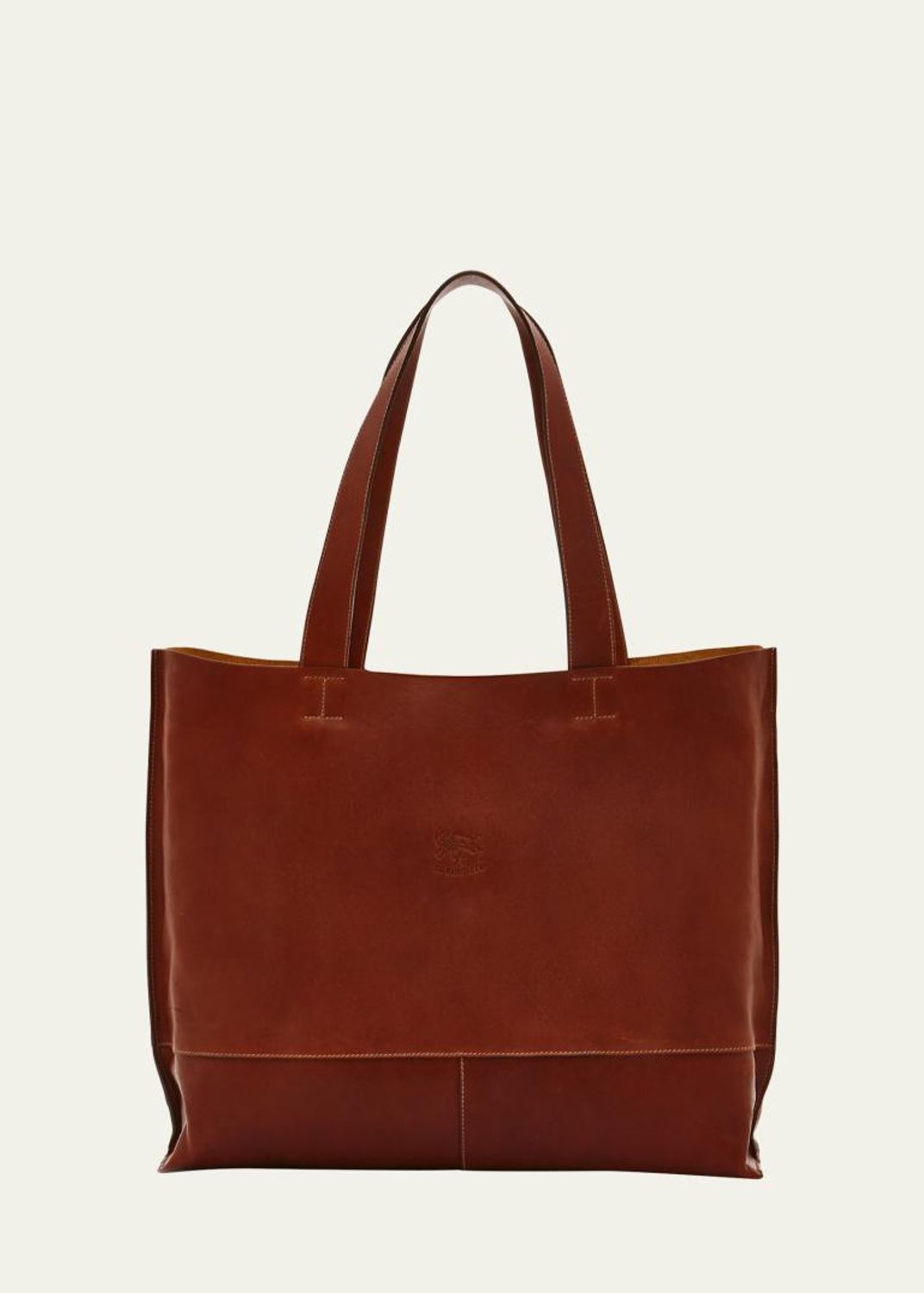 Il Bisonte Nina Small Pleated Leather Tote Bag - Bergdorf Goodman