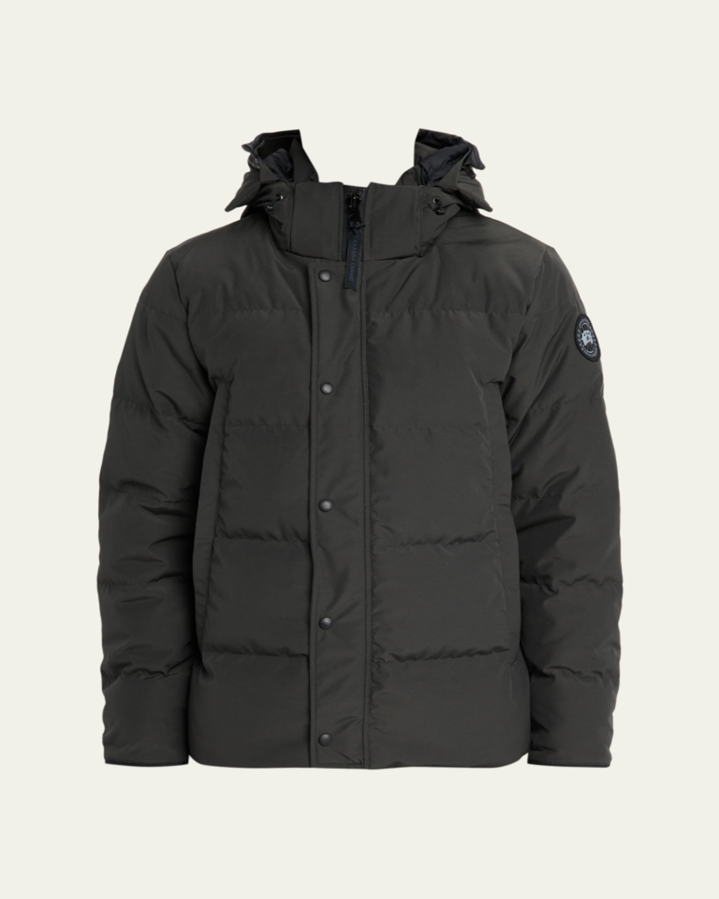 美品✨  WYNDHAM PARKAブラック　XL Canada Goose Men's Wyndham Black Label Down Parka - Bergdorf Goodman