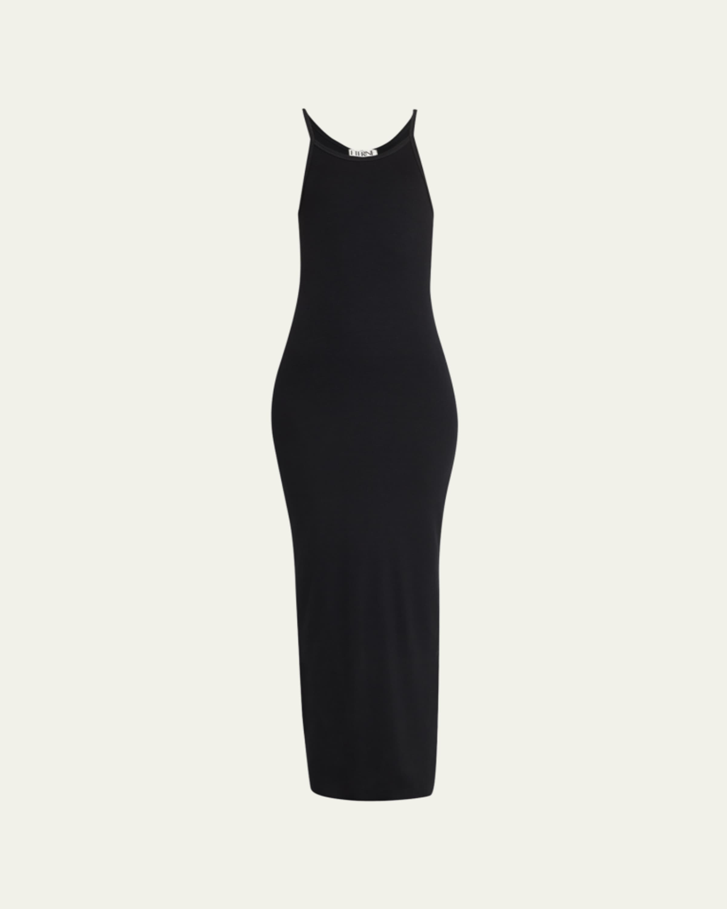 skims ribbed long slip dress SKIMS Soft Lounge Long Slip Dress