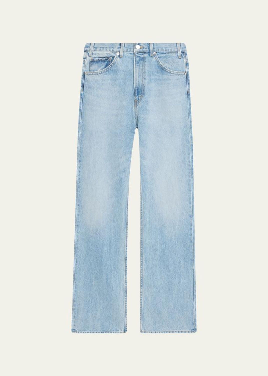 sacai Belted Denim Wide-Leg Pants - Bergdorf Goodman