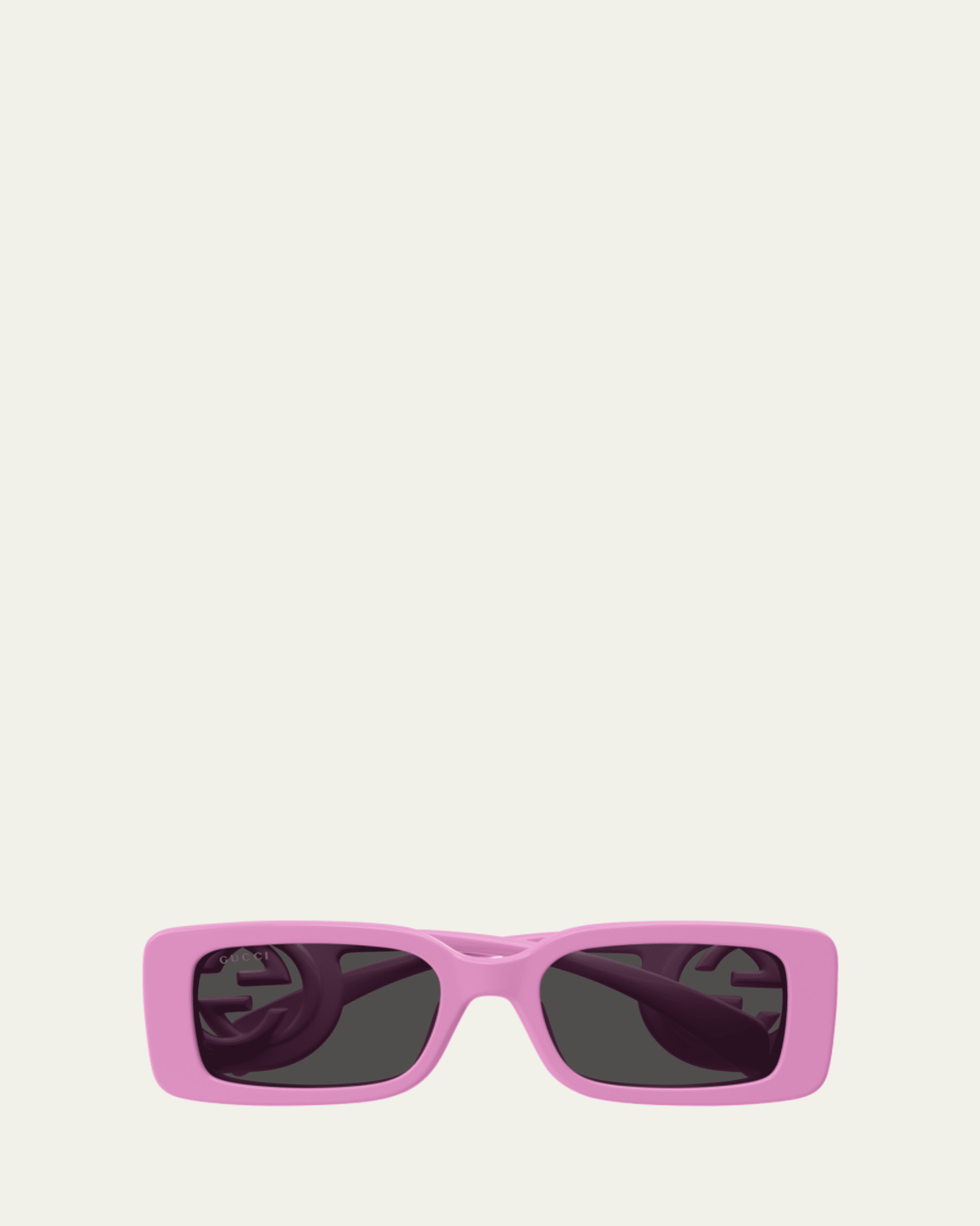 Gucci GG1805SA Logo-Print Metal Sunglasses - Bergdorf Goodman