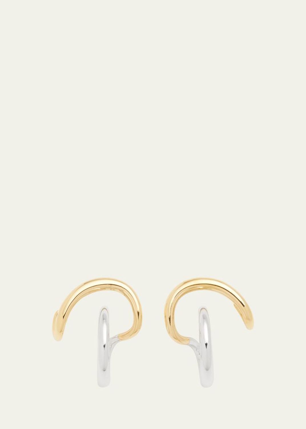 Charlotte Chesnais Boucles Doreilles Wave Huggie Earrings 