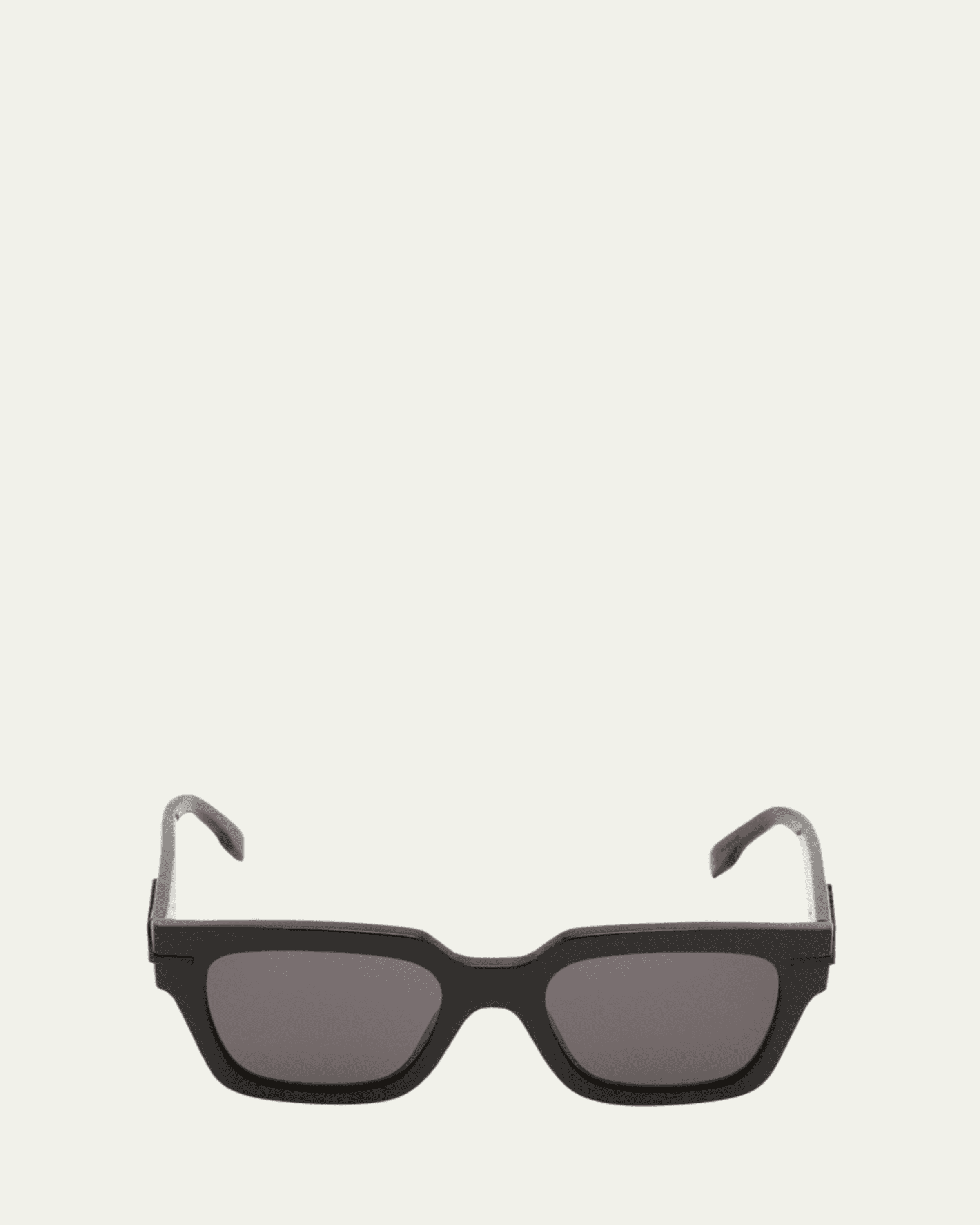 Fendi Men's FF-Logo Rimless Shield Sunglasses - Bergdorf Goodman