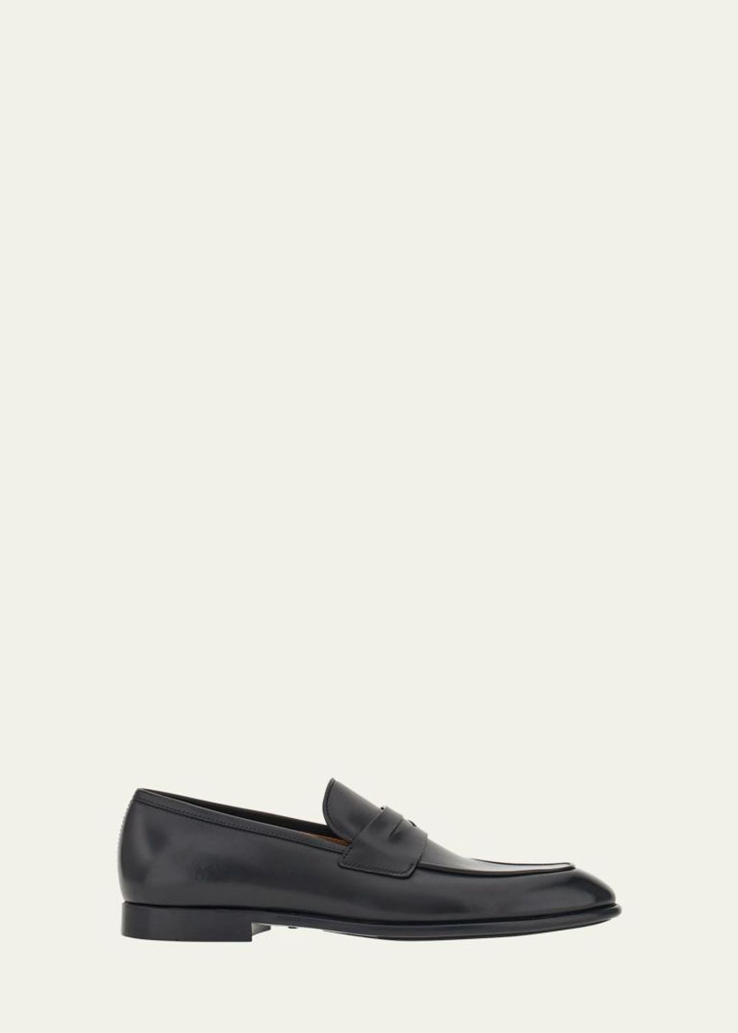 Ferragamo Men's Front 4 Leather Drivers - Bergdorf Goodman