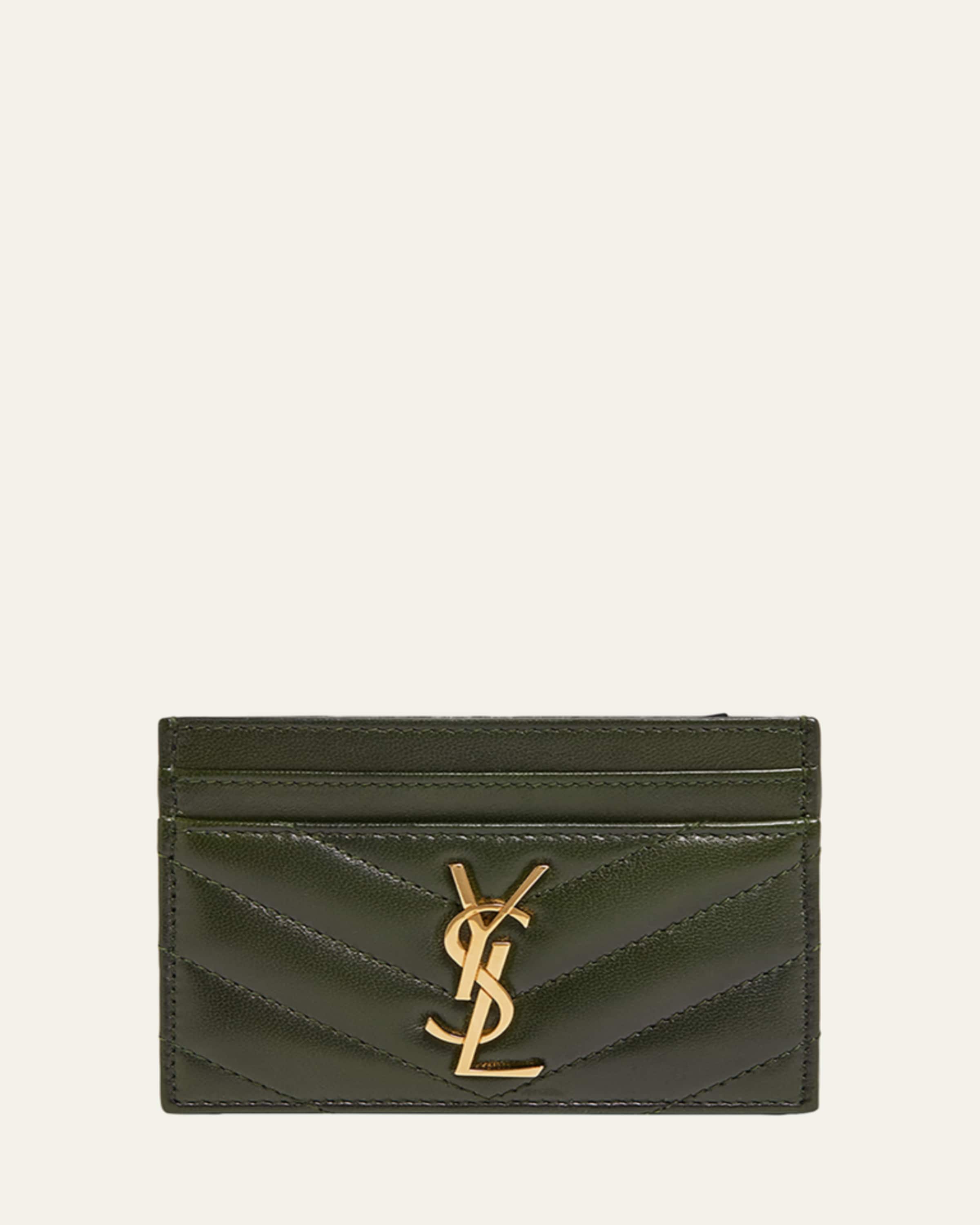 Loewe Landscape Card Holder in Calfskin Leather - Bergdorf Goodman