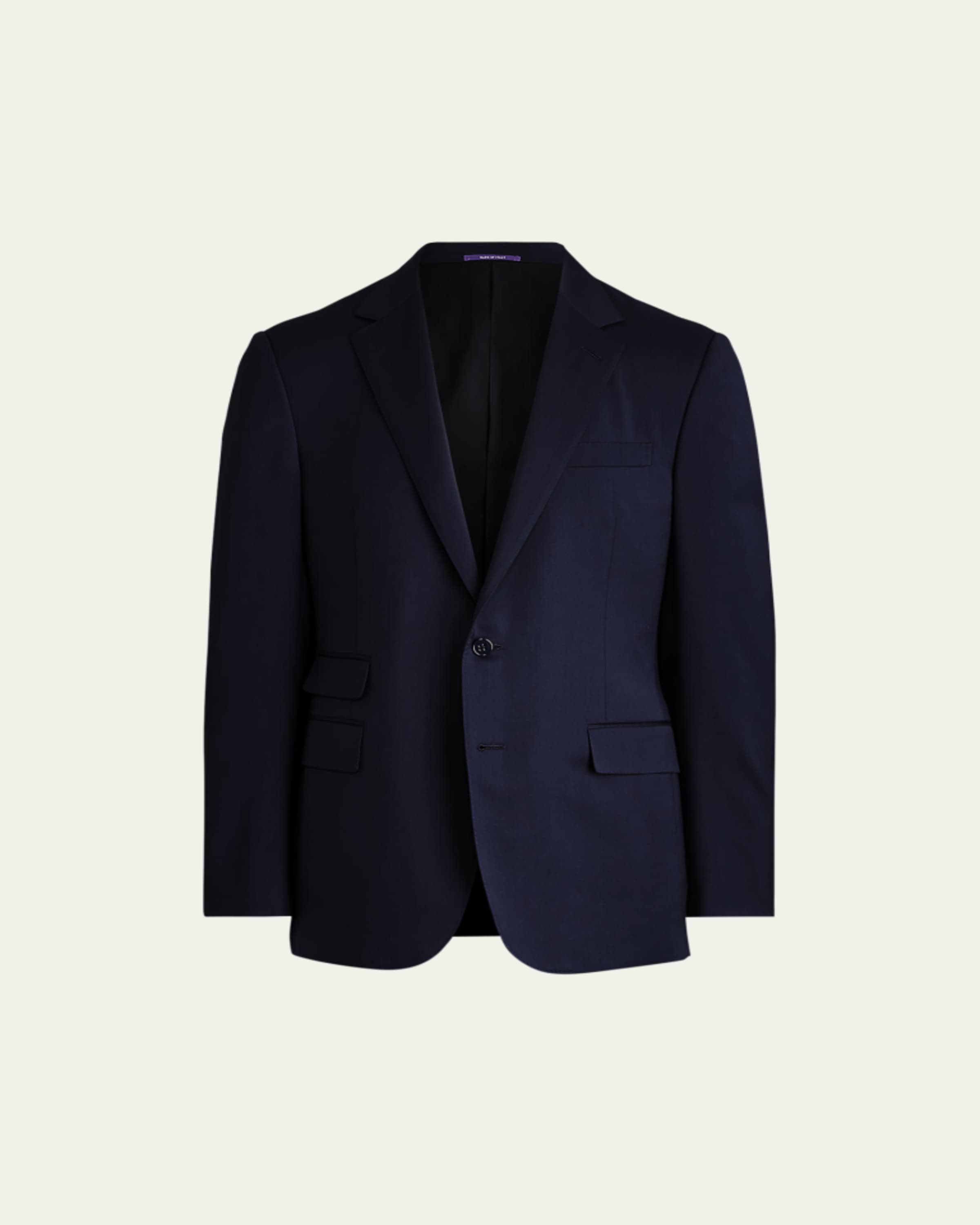 Ralph Lauren Purple Label Gregory Hand-Tailored Wool Serge Suit