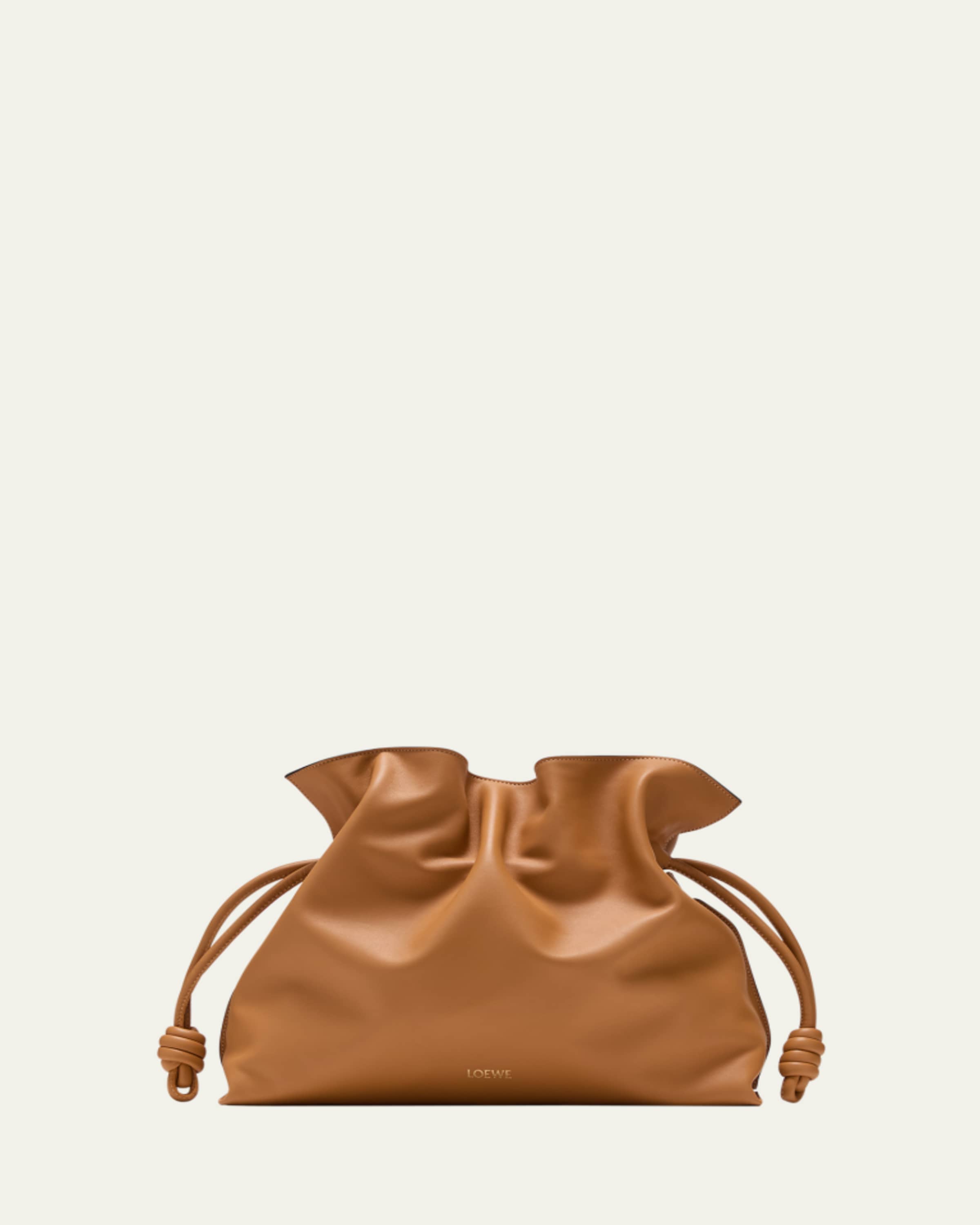 Loewe x Paula's Ibiza Small Ruffled Tote Bag in Raffia - Bergdorf