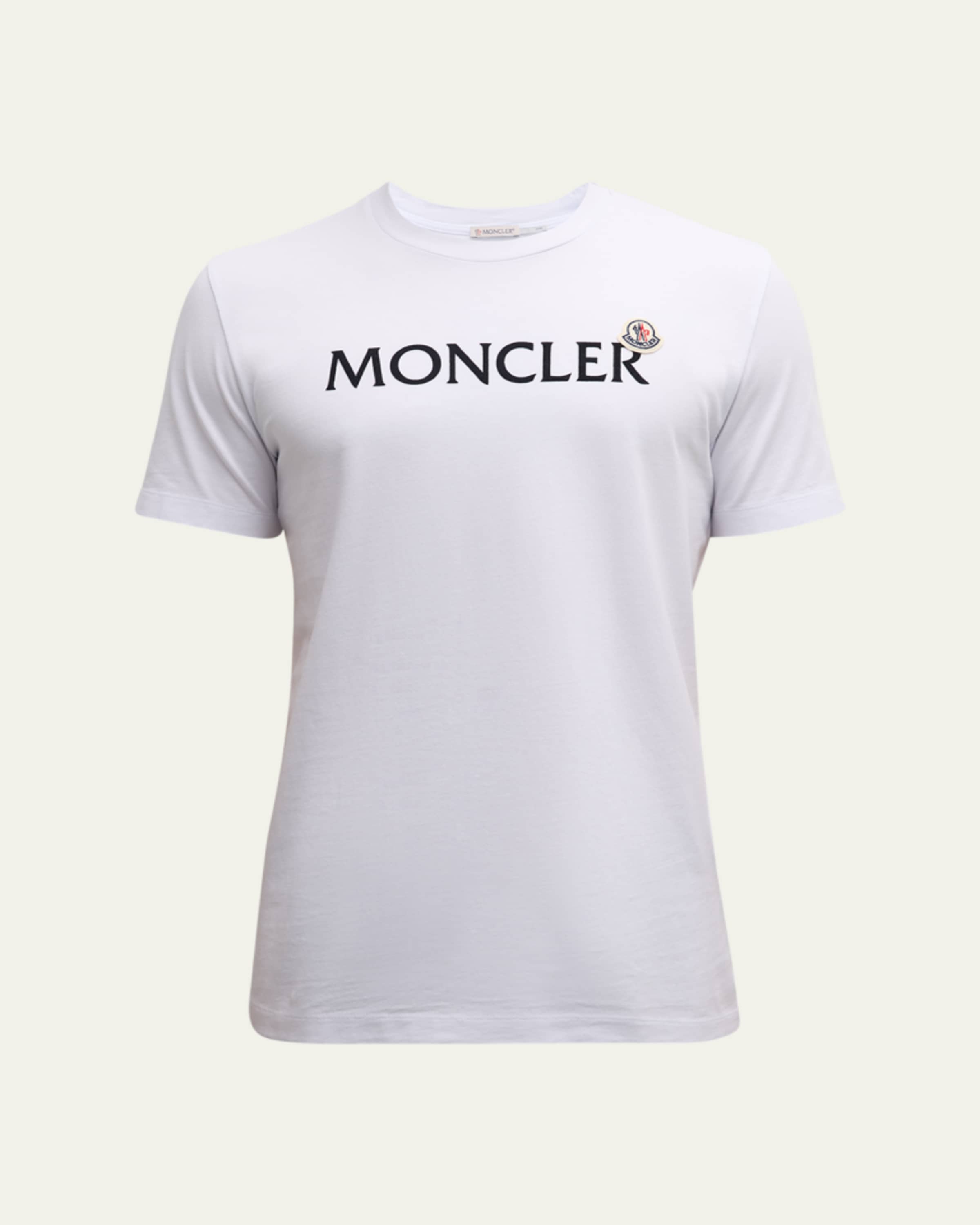 Moncler Men's Graffiti Logo Graphic T-Shirt - Bergdorf Goodman