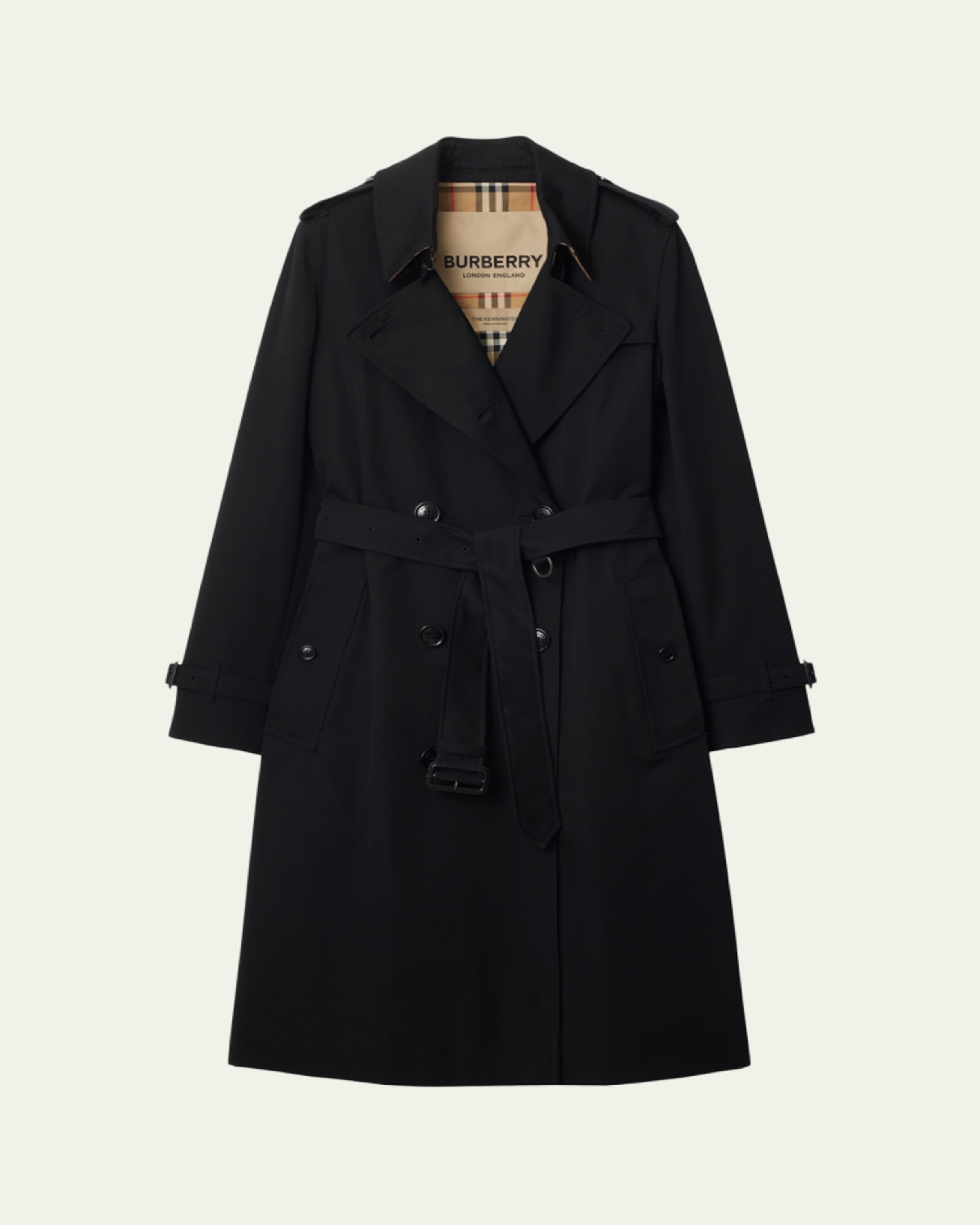 Burberry Kensington Belted Trench Coat - Bergdorf Goodman