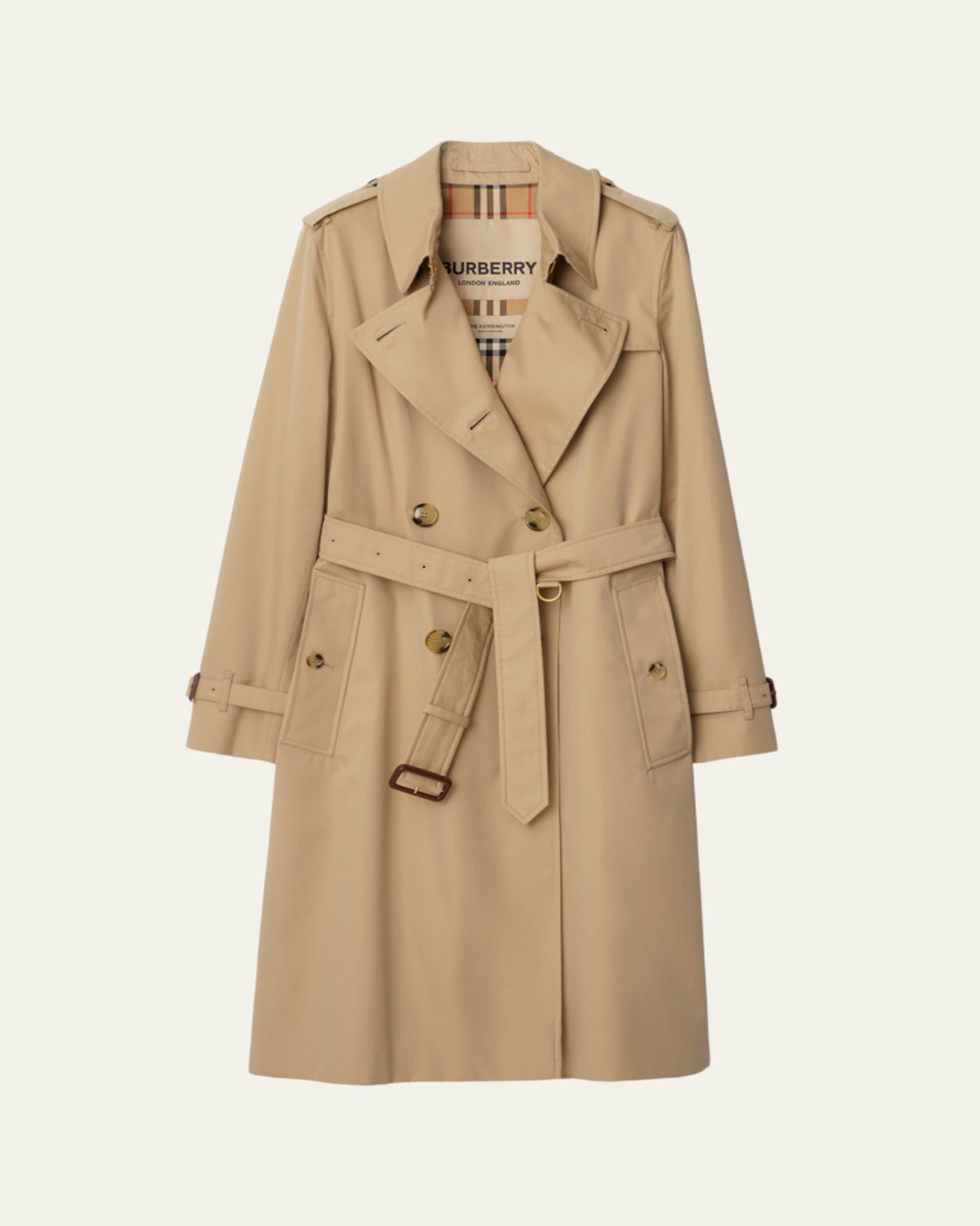 Burberry Chelsea Belted Double-Breasted Trench Coat - Bergdorf Goodman