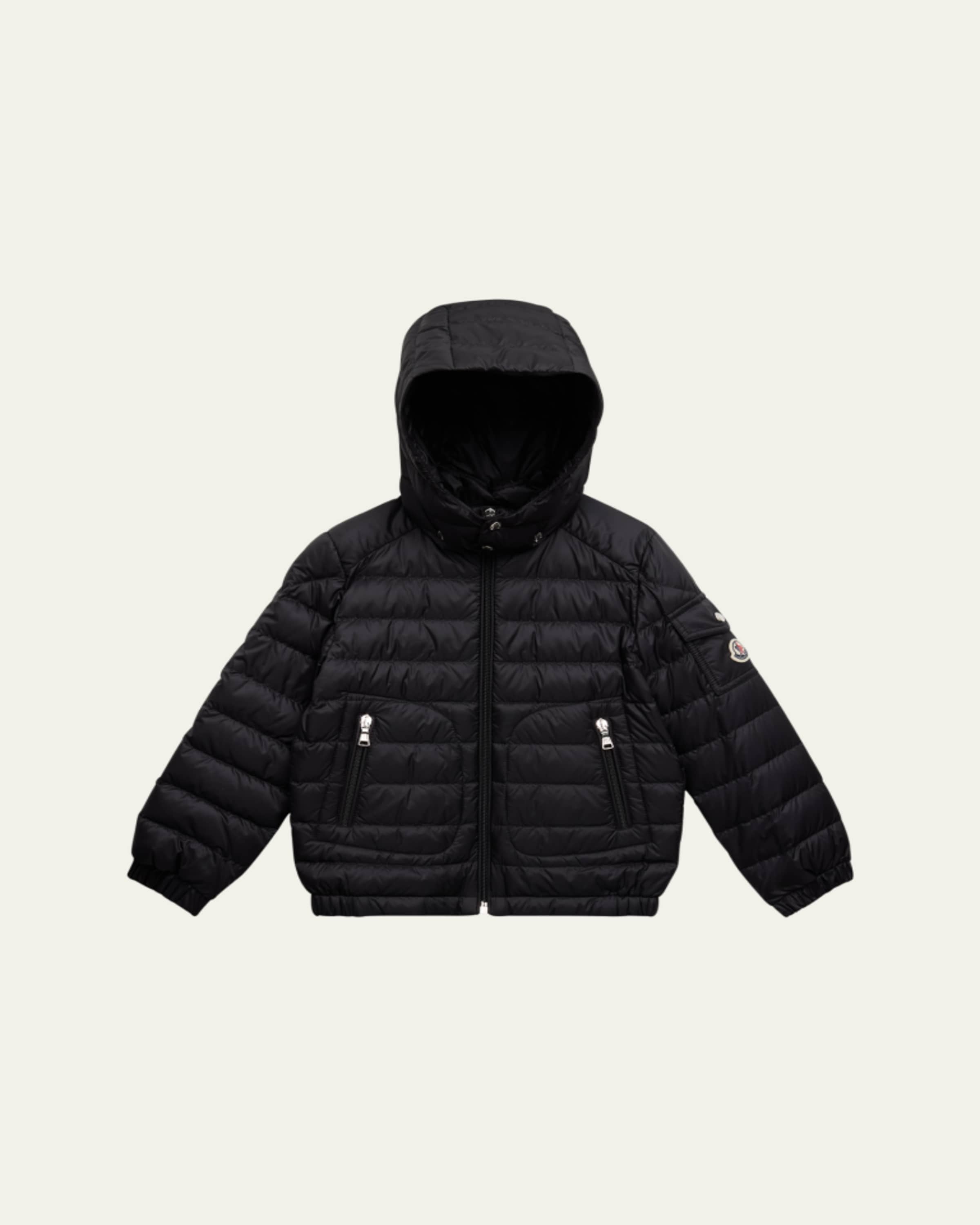 MONCLER モンクレール 20SS GRANDUC GIUBBOTTO 1 Moncler Boy's Granduc Tricolor Trim Jacket, Size 4-6 - Bergdorf