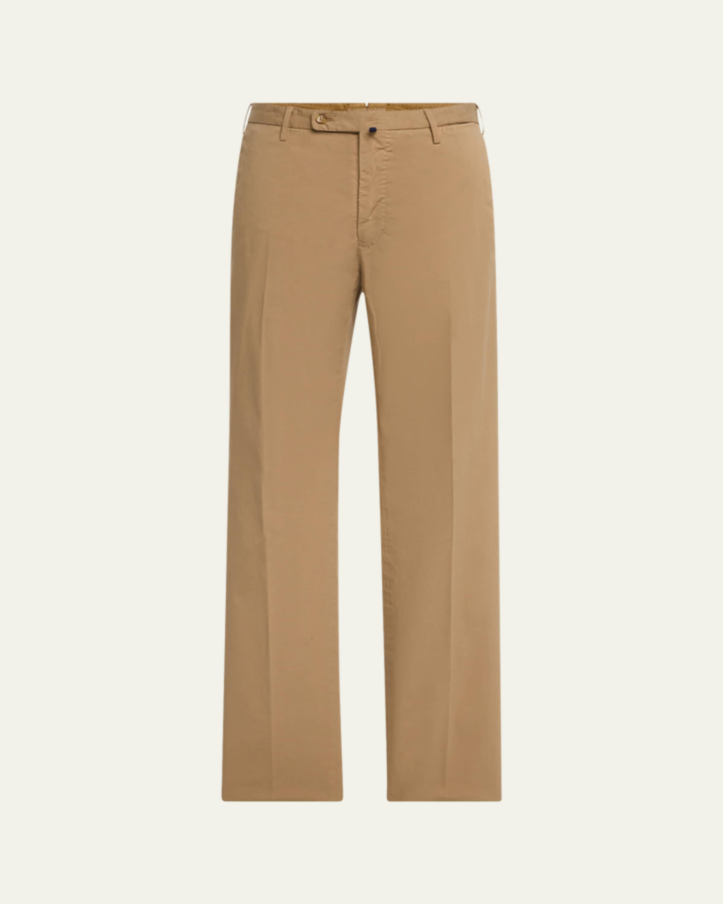 Incotex Men's High Cotton Doeskin Pants - Bergdorf Goodman