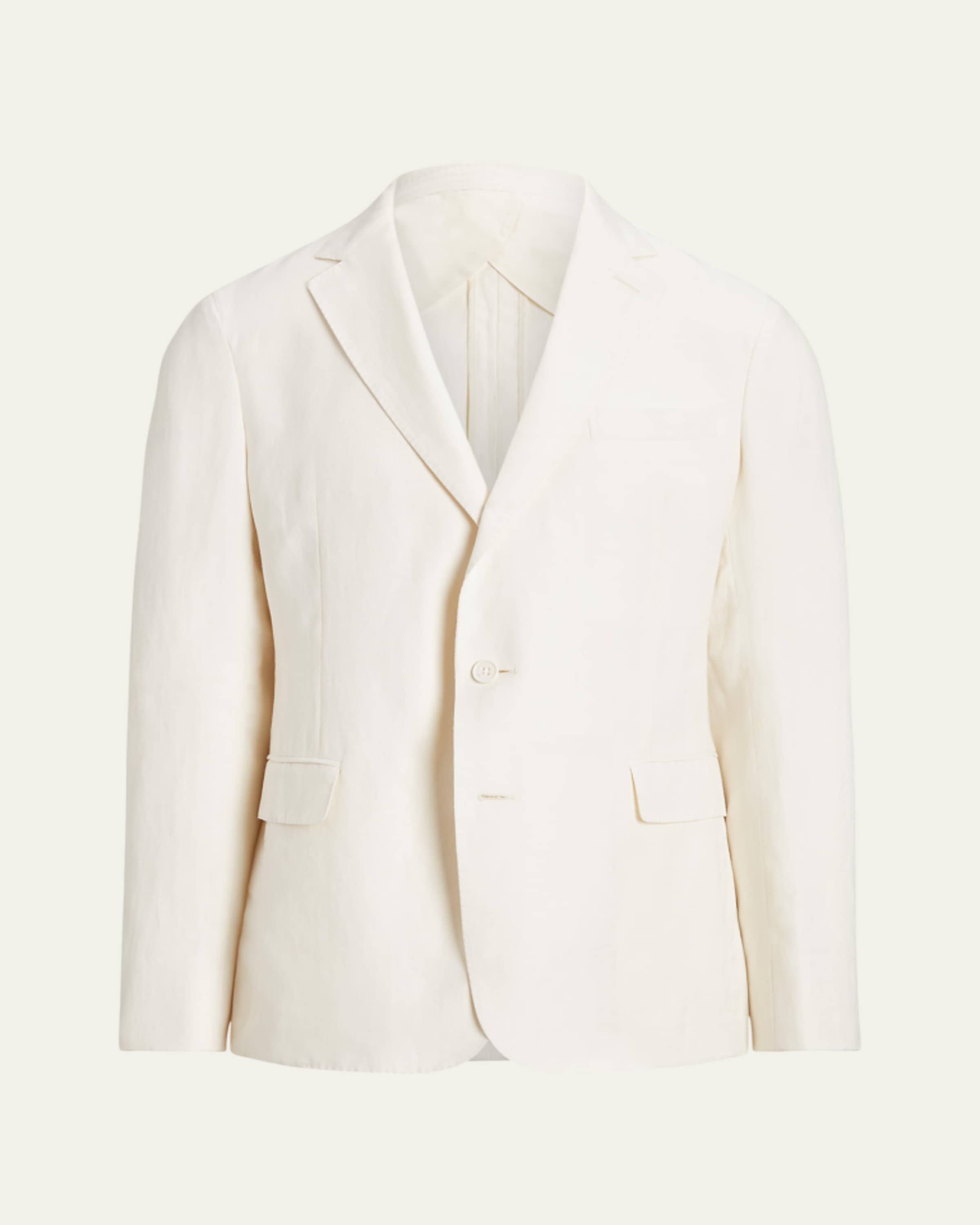 Ralph Lauren Purple Label Men's Kent Hand-Tailored Silk-Linen