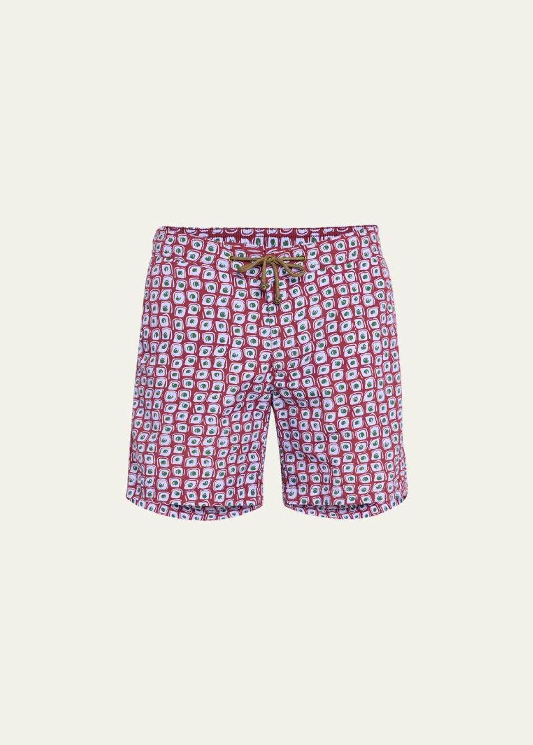 Charvet X Thorsun Men's Large Paisley Swim Shorts - Bergdorf Goodman